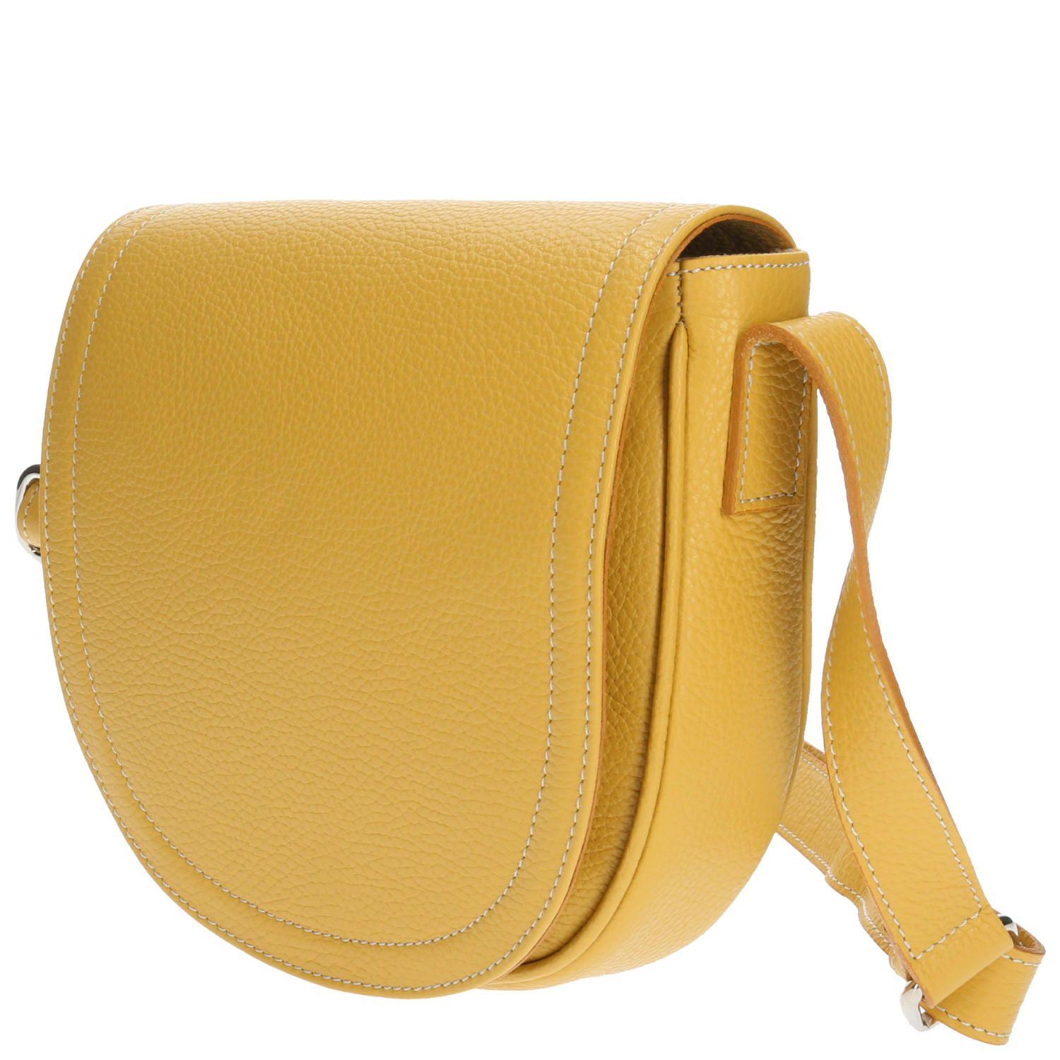 Cartera Varenna Cross Amarillo Mujer-1