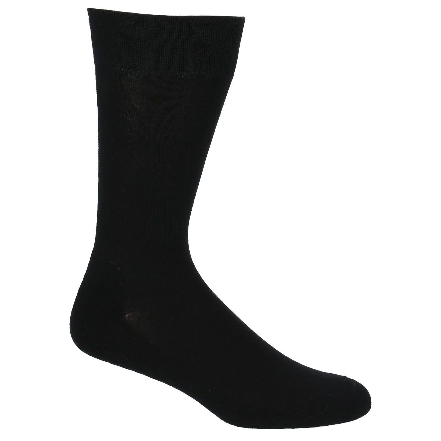 Calcetín Hombre Pack Plain Cushion Negro-2