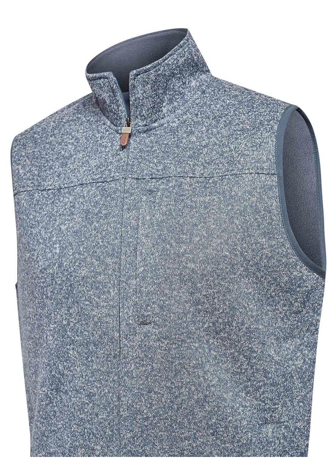 Polar Fibras Recicladas Hombre York Azul-3