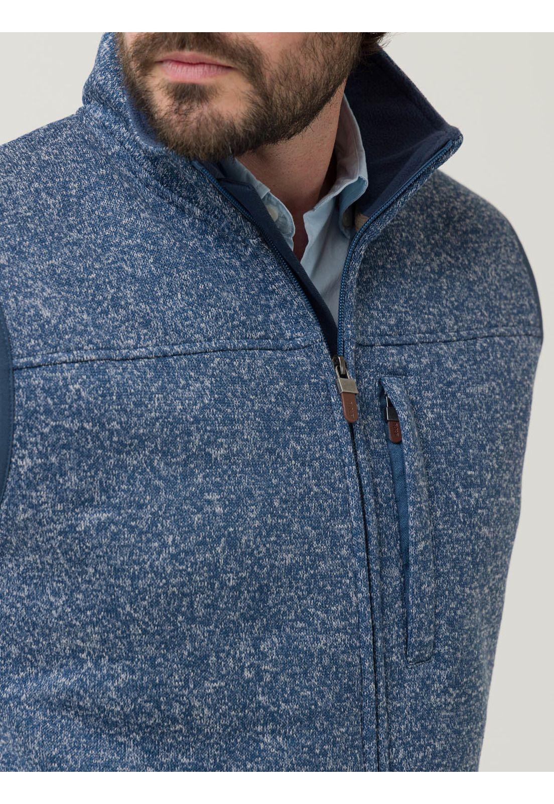 Polar Fibras Recicladas Hombre York Azul-6