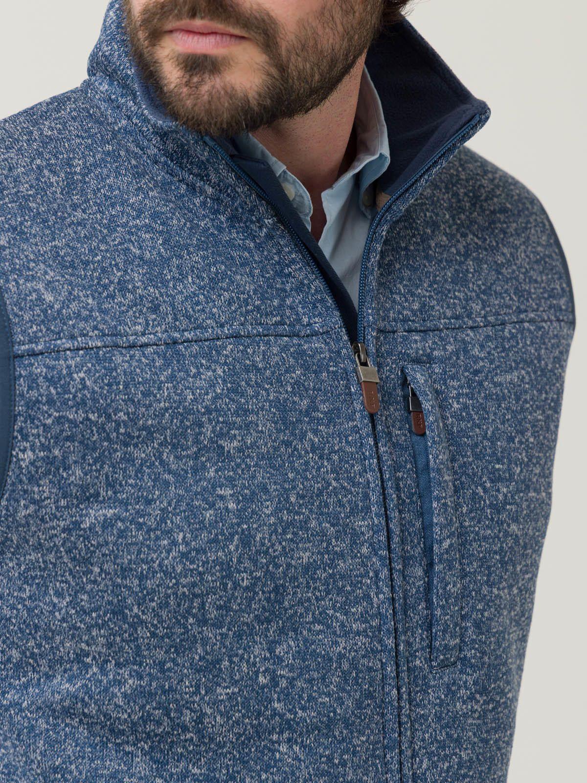 Polar Fibras Recicladas Hombre York Azul-6