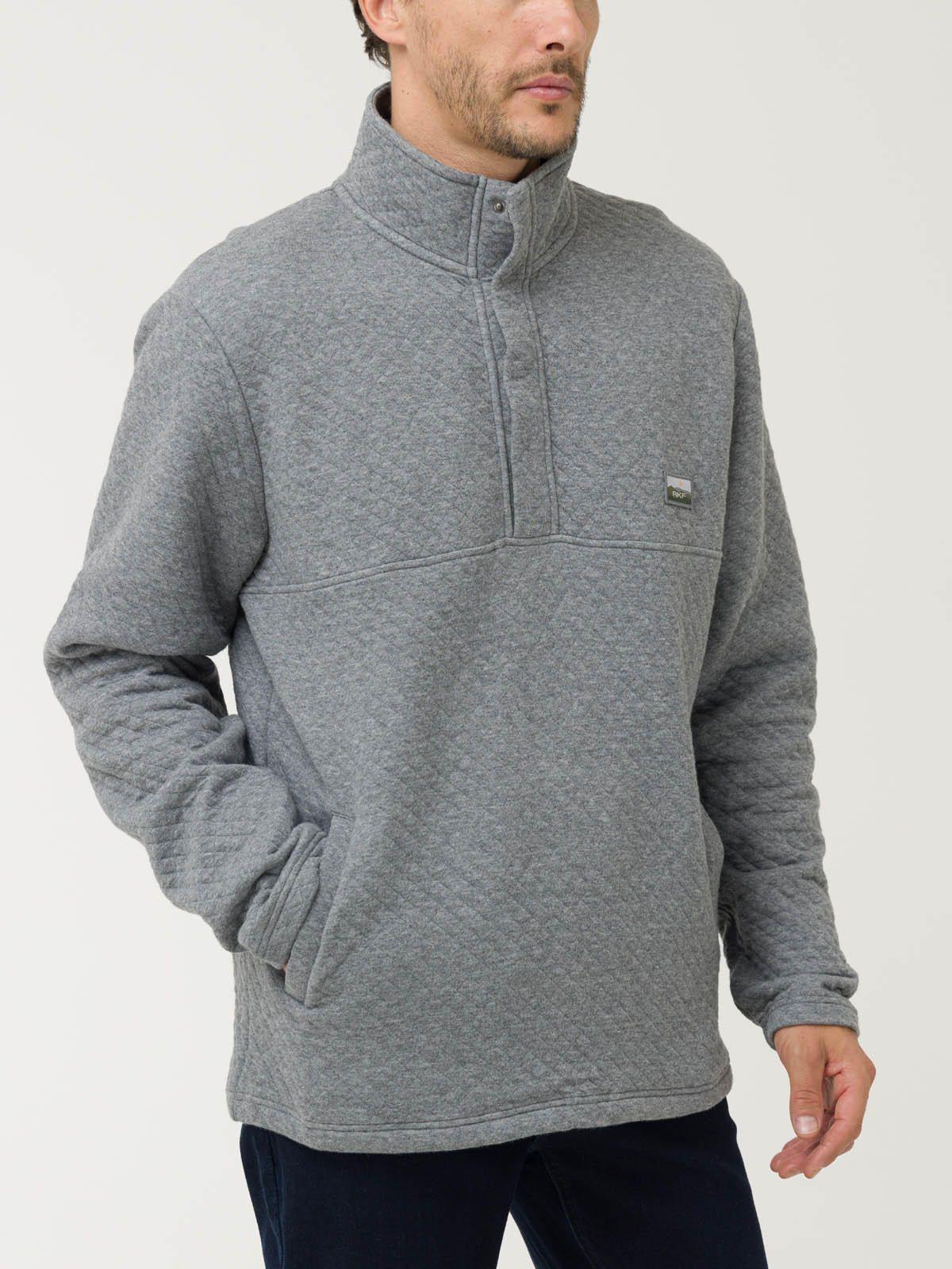 Polerón Algodón Orgánico Hombre Haze Gris-4