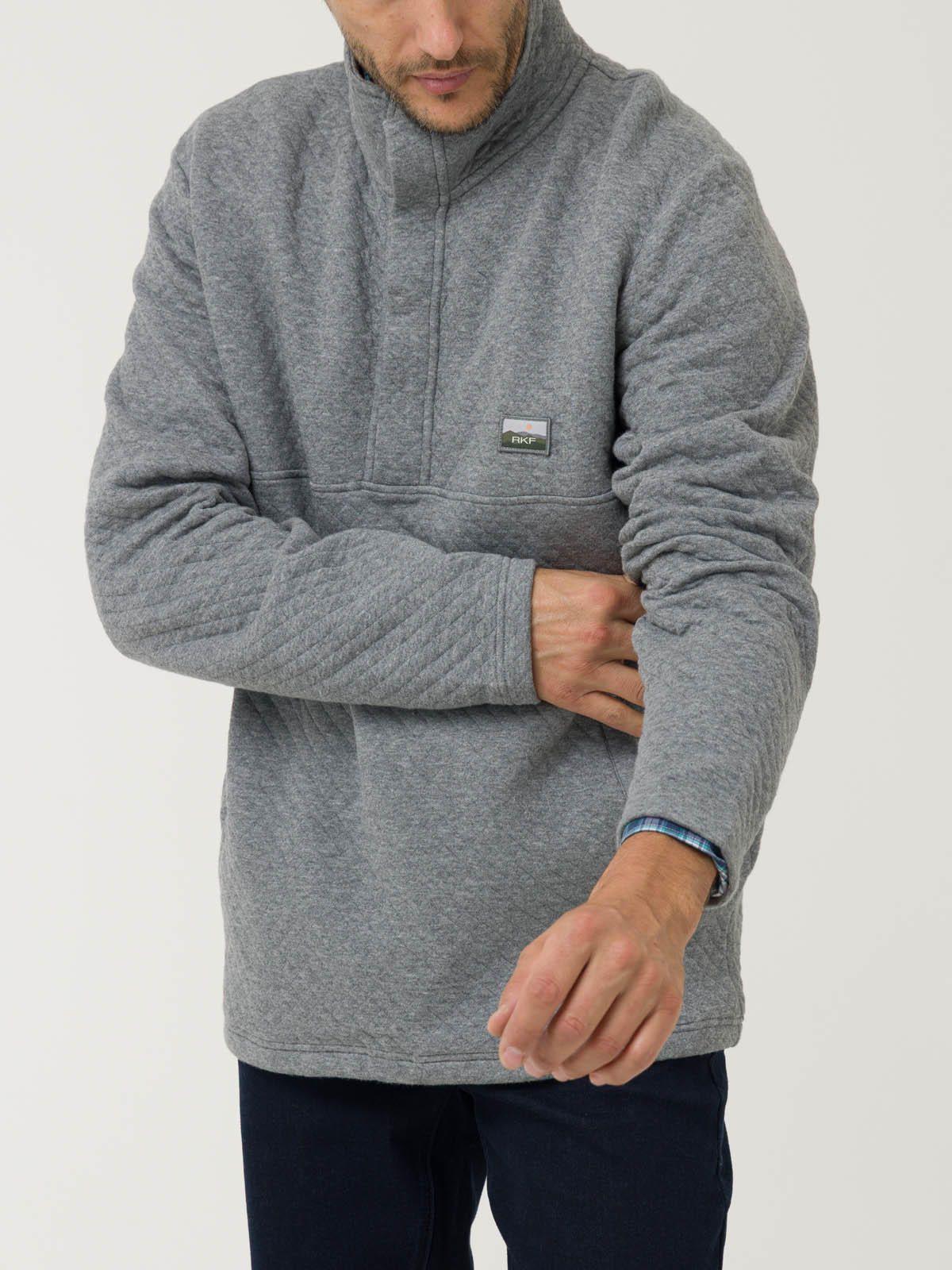Polerón Algodón Orgánico Hombre Haze Gris-5