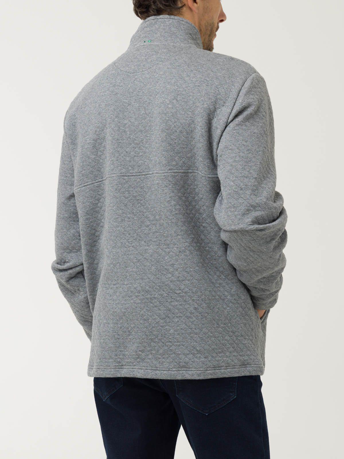 Polerón Algodón Orgánico Hombre Haze Gris-6