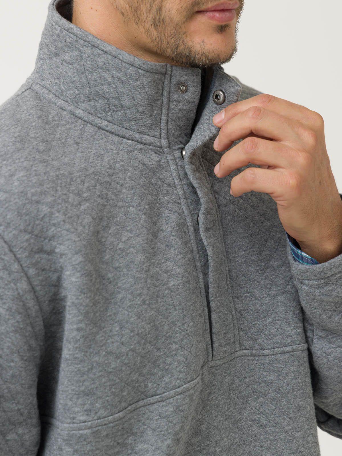 Polerón Algodón Orgánico Hombre Haze Gris-7