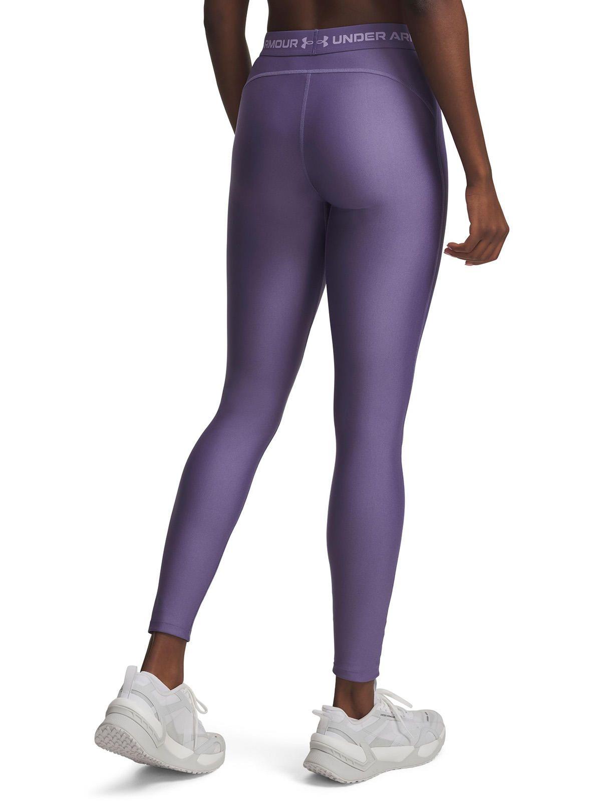 Calza Mujer Heatgear Legging Morado-1