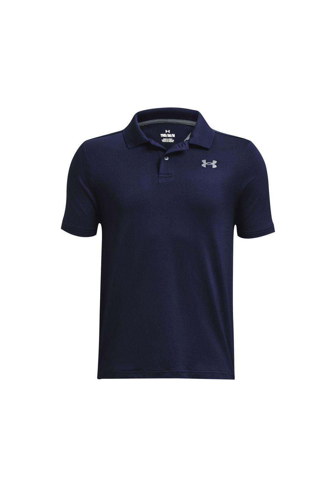 Polo Golf Performance Azul Niño-0