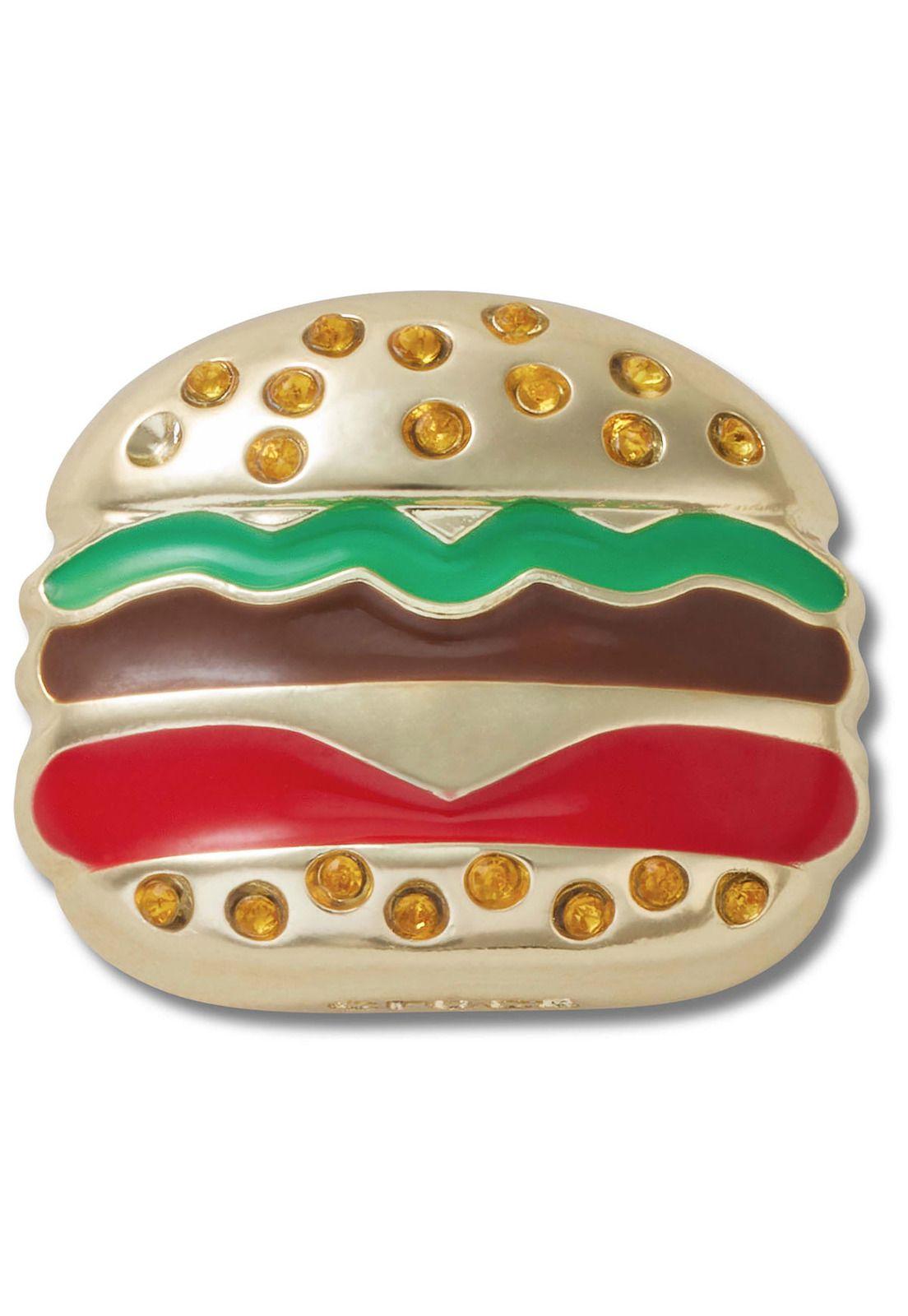 Jibbitz Crocs Hamburguesa Dorado-0