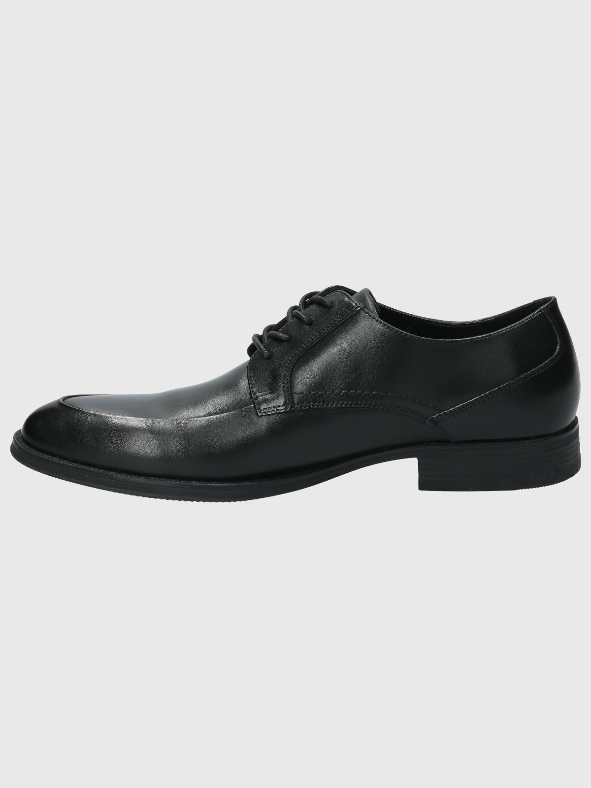 Zapato Cuero Hombre Rocko Negro-5