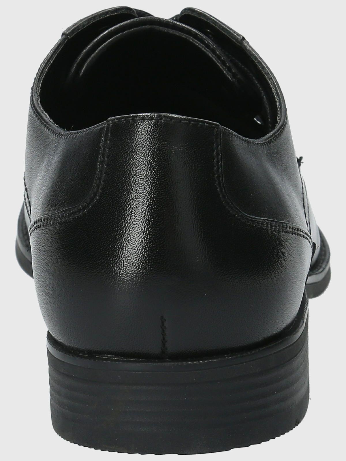 Zapato Cuero Hombre Rocko Negro-6