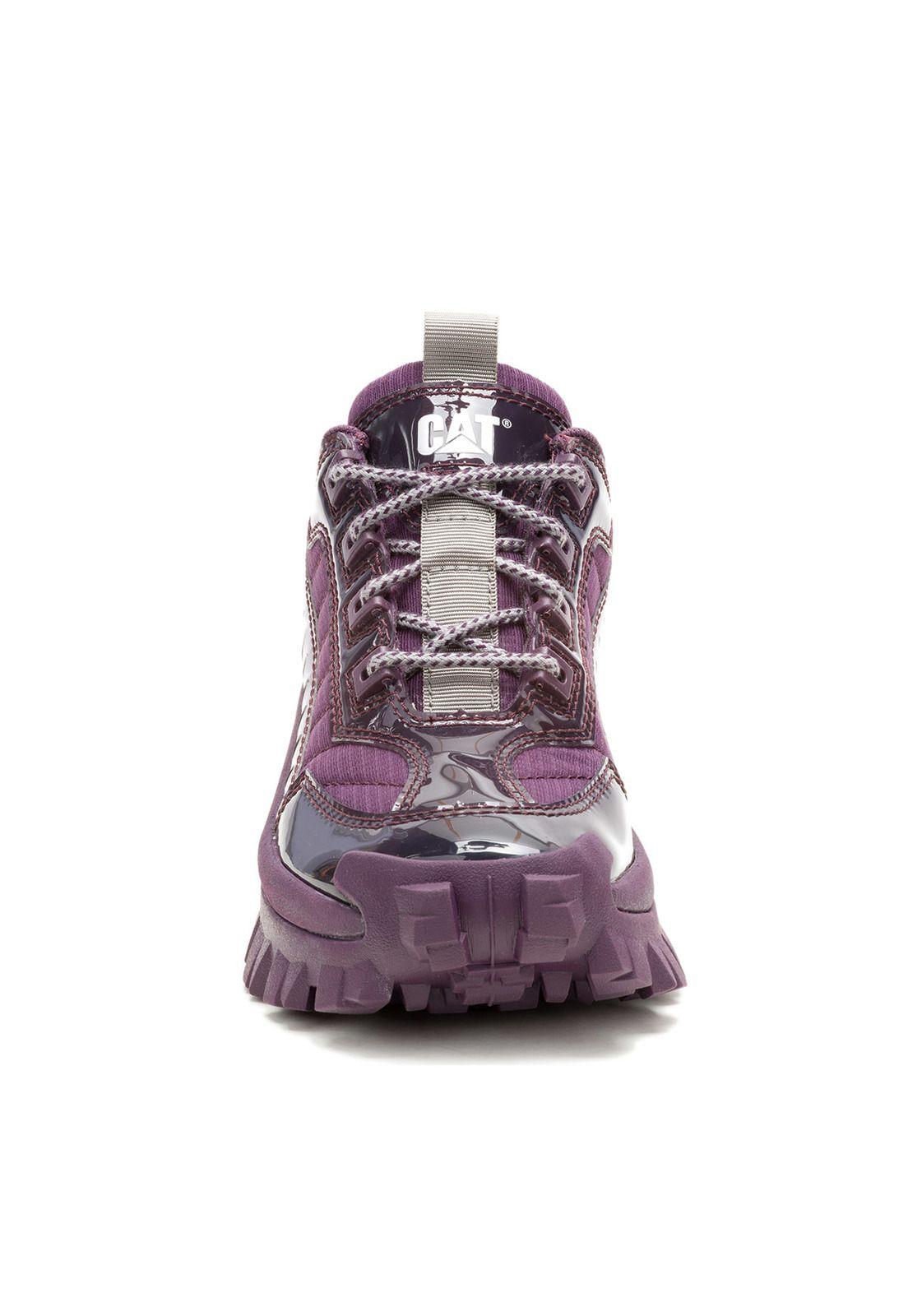 Zapatilla Cuero Mujer Intruder Ignite 2 Burdeo-4