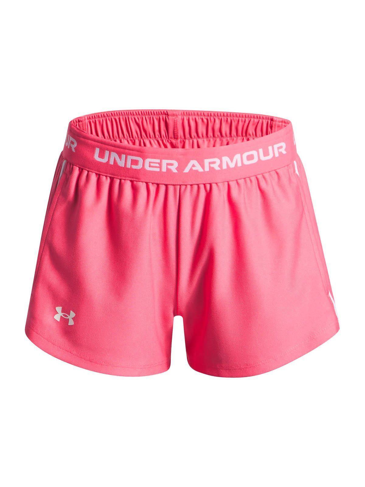Short Training para Niña Tech Rosado -0