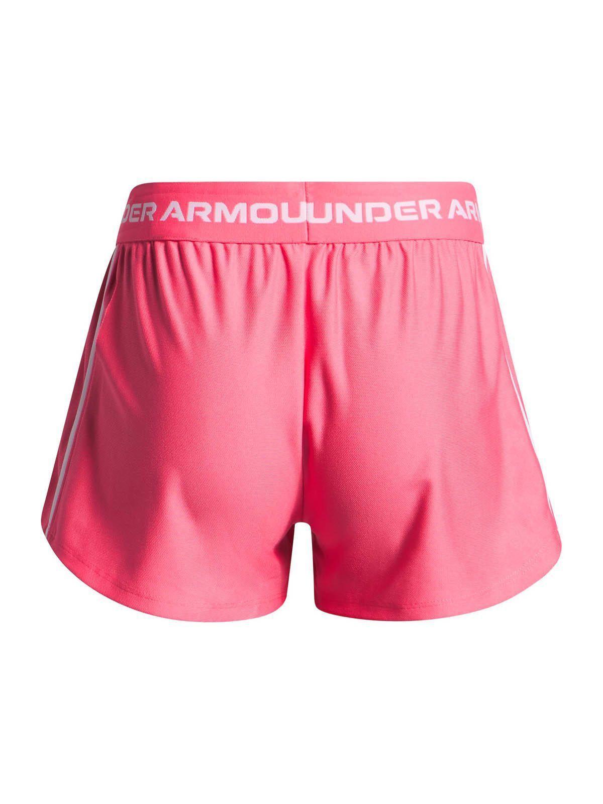 Short Training para Niña Tech Rosado -1