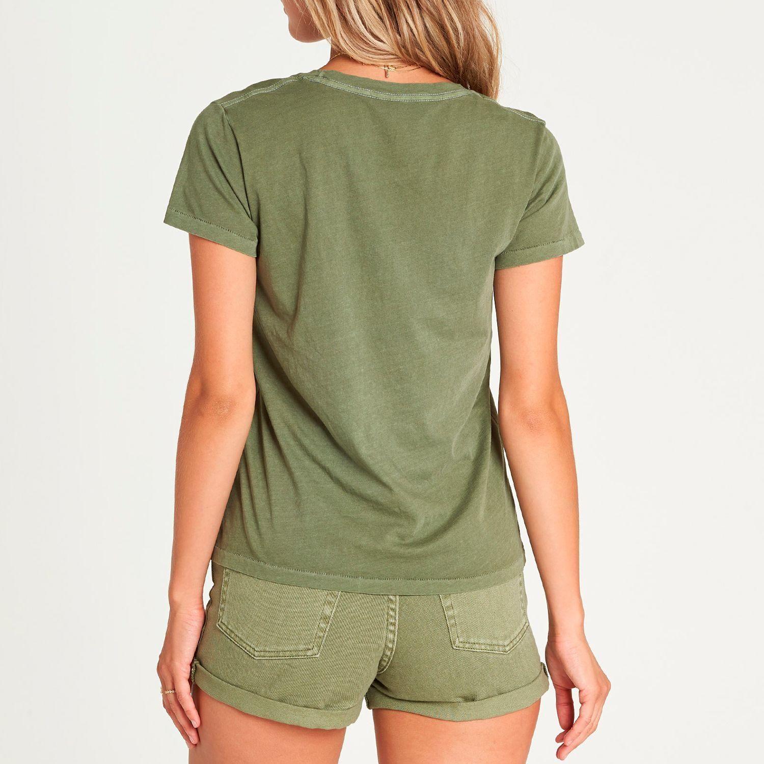 Polera M/C Mujer Wild Tropics Verde-2