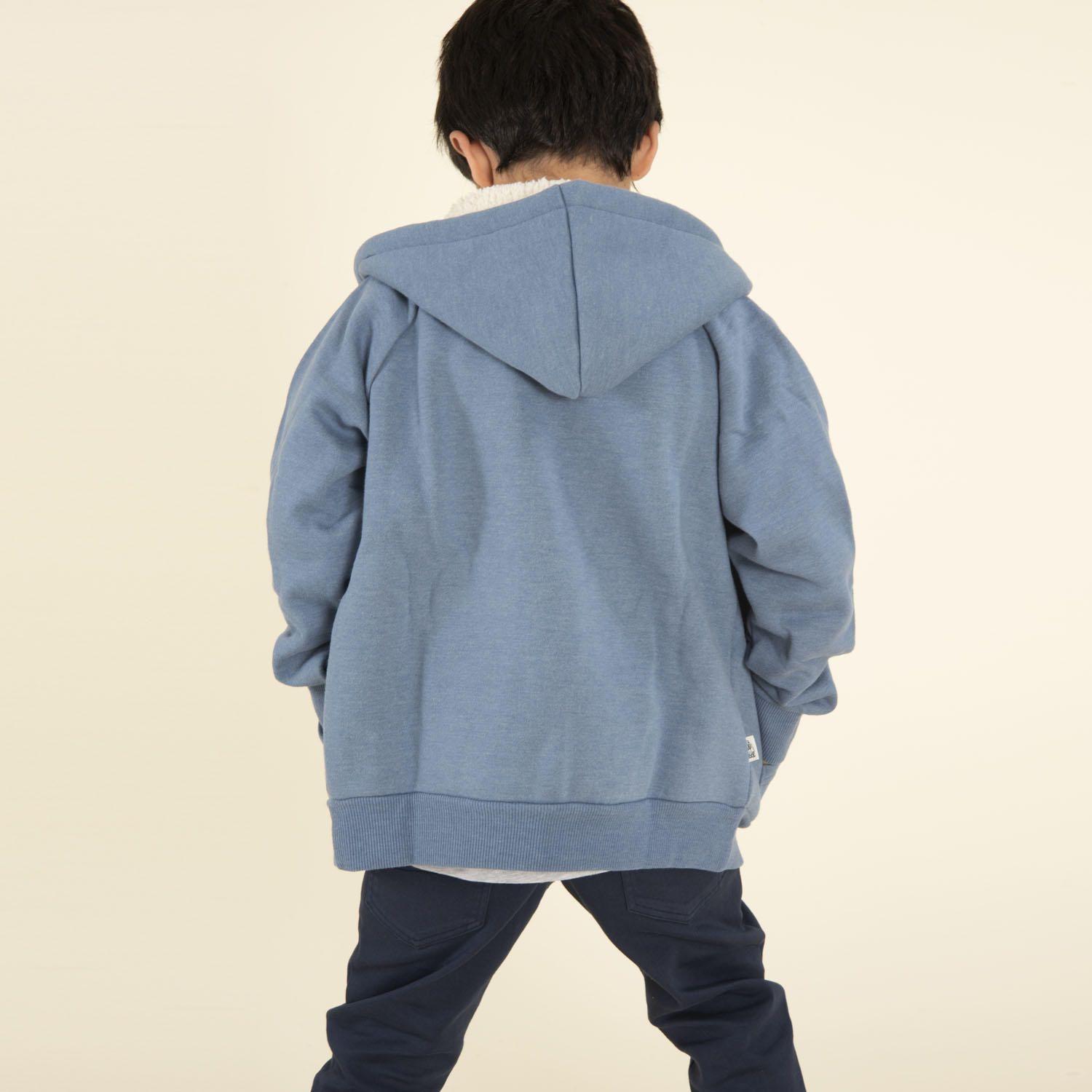 Polerón Niño Sherpa Azul-1