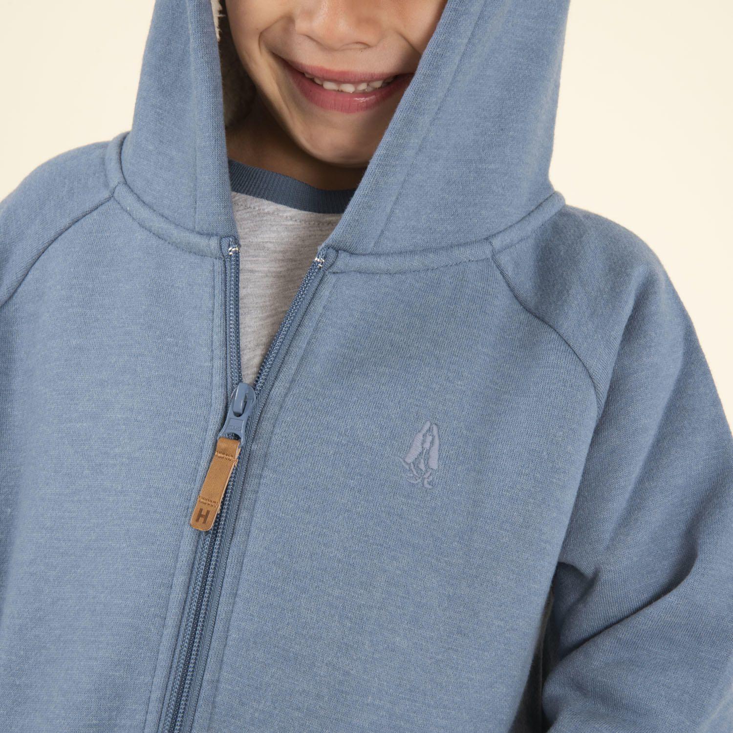 Polerón Niño Sherpa Azul-2