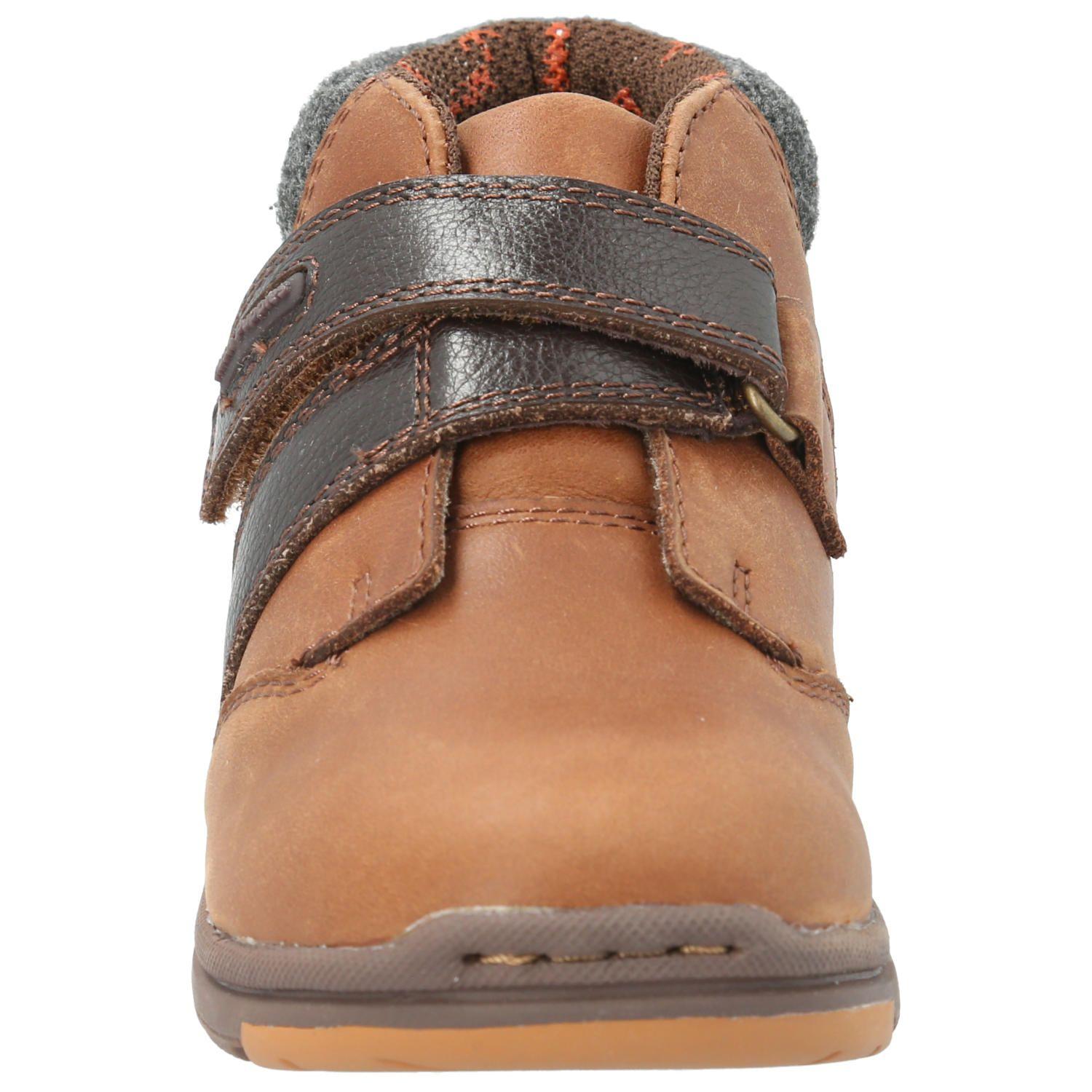 Botín Cuero Niño Runney  Café-3