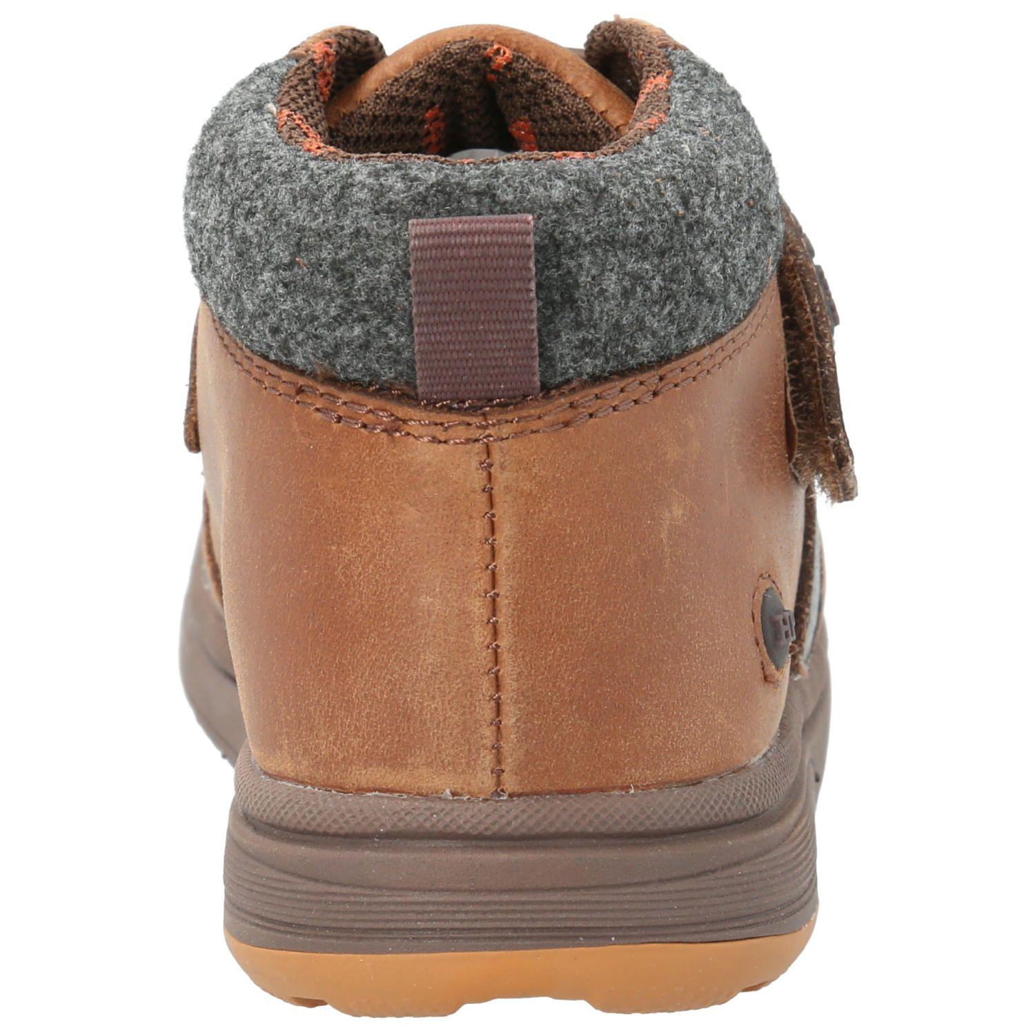 Botín Cuero Niño Runney  Café-6