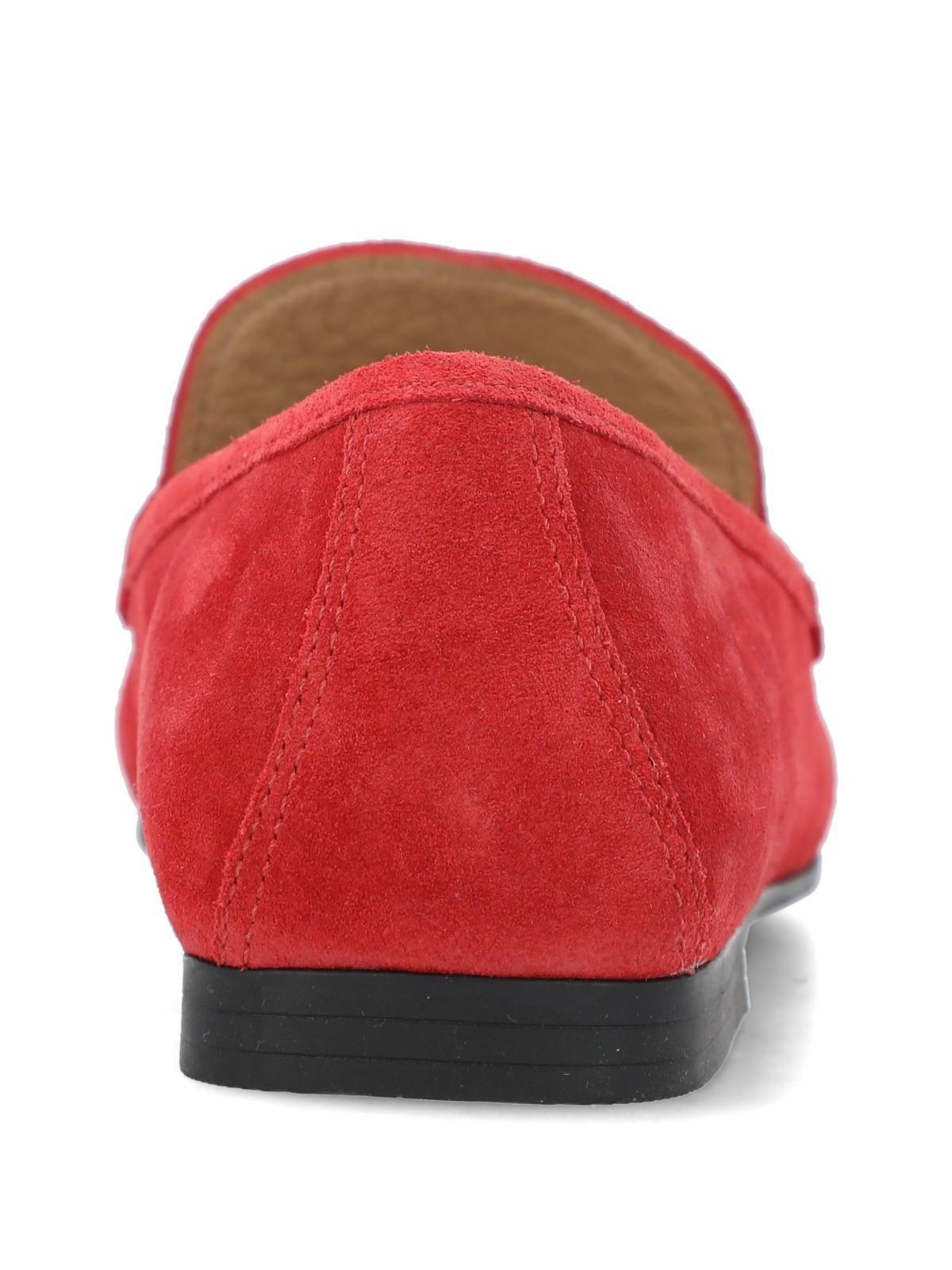 Mocasin Mujer Lonera Rojo-6