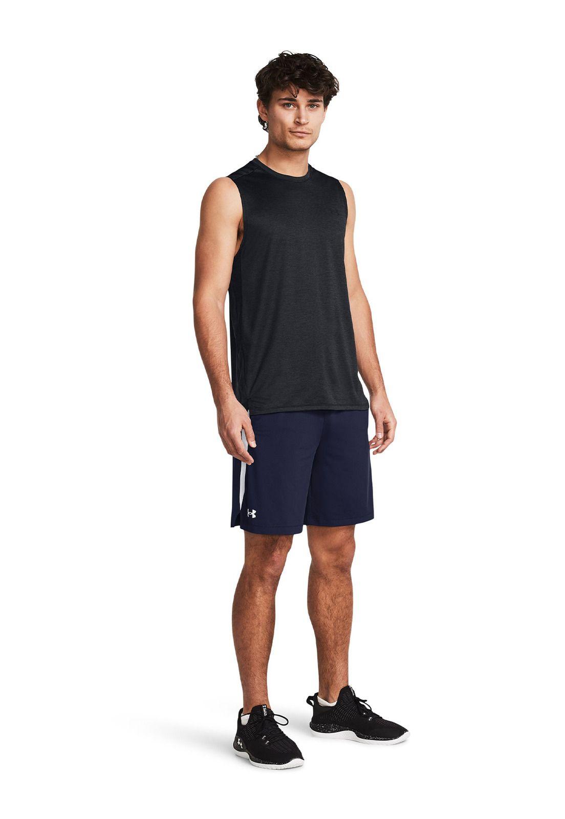 Shorts UA Tech Azul para hombre-3