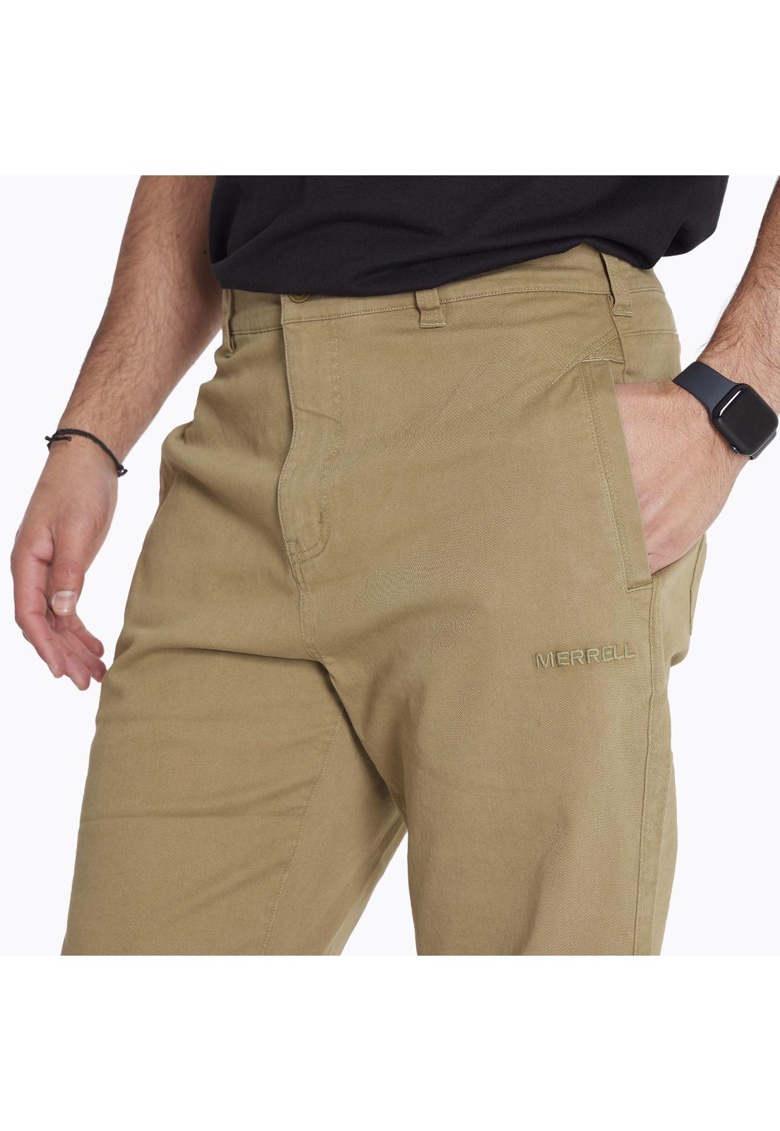 Pantalón Pant 4 Pockets Oliva Hombre-4