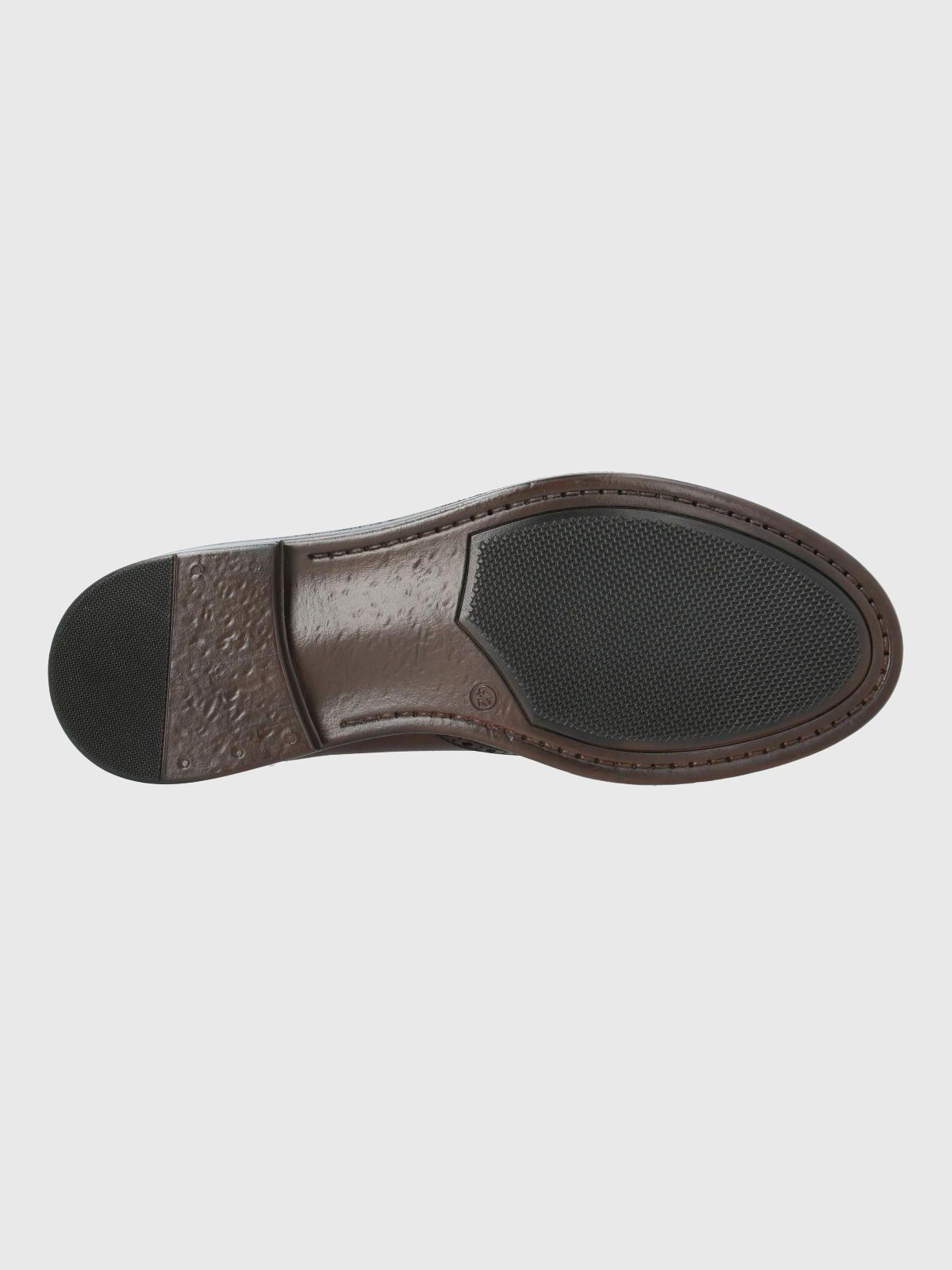 Zapato Italiano Cuero Hombre Gianico Café-7