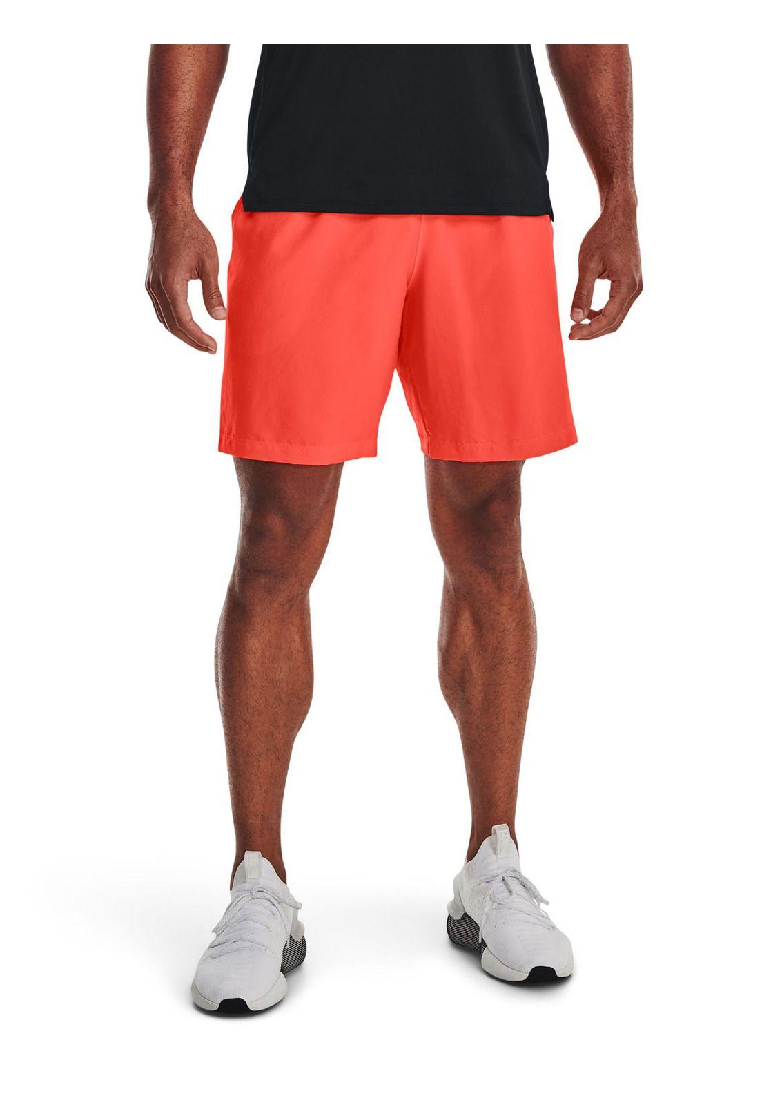 Shorts UA Woven para hombre Naranjo-3