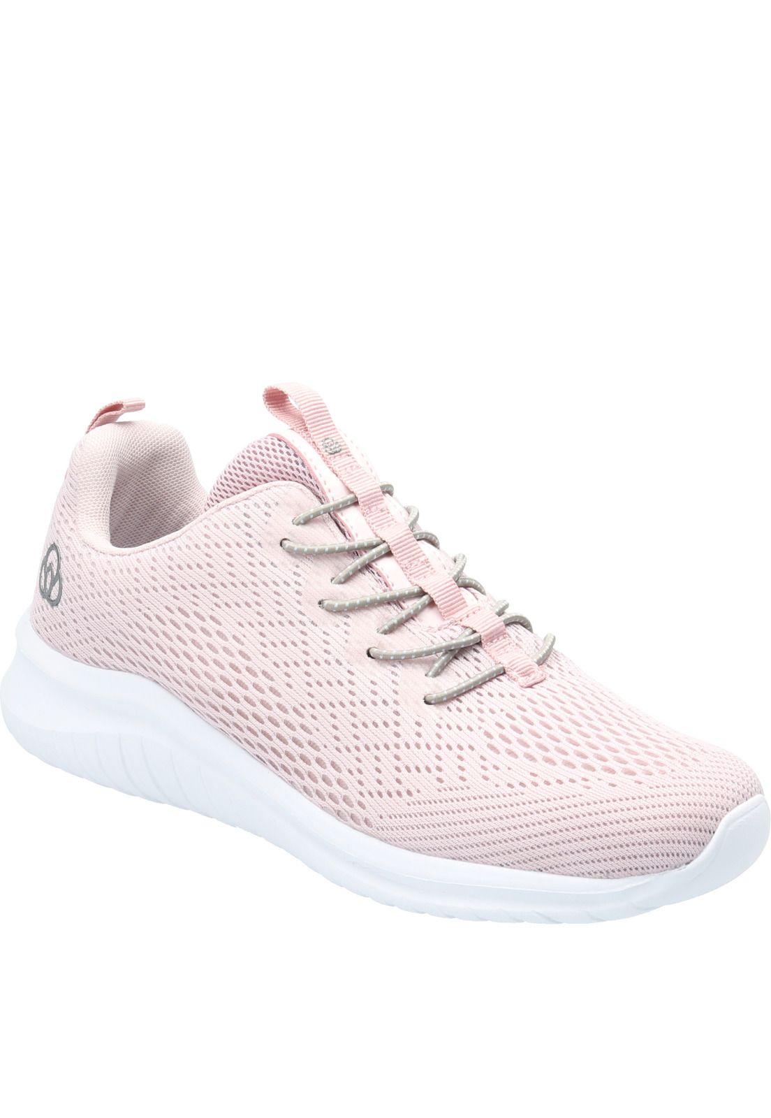 Zapatilla Mujer Ariana Rosa Pálido-0