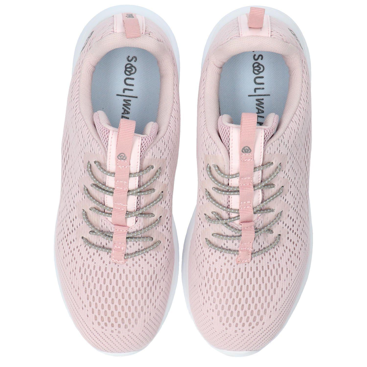 Zapatilla Mujer Ariana Rosa Pálido-8