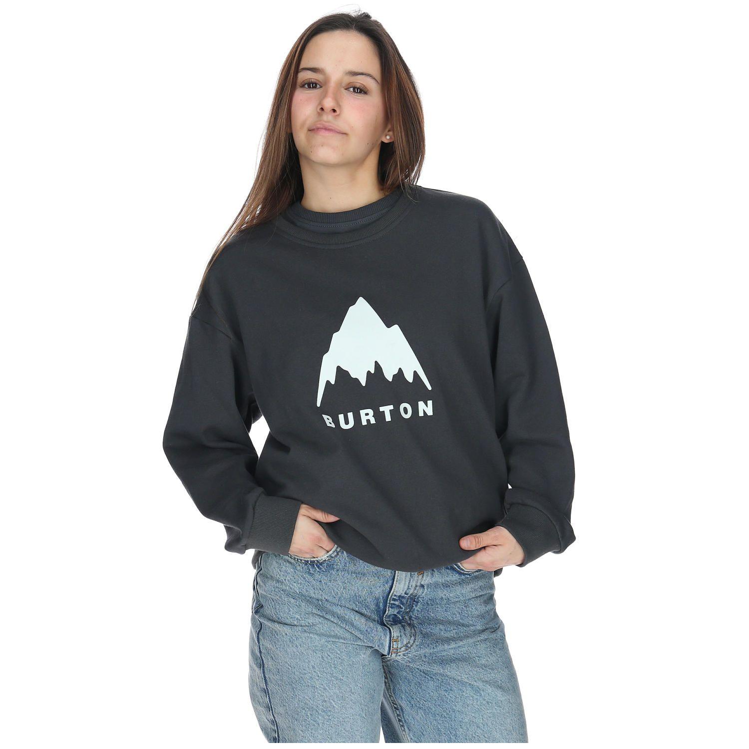 Polerón Crew Ii Negro Mujer-4