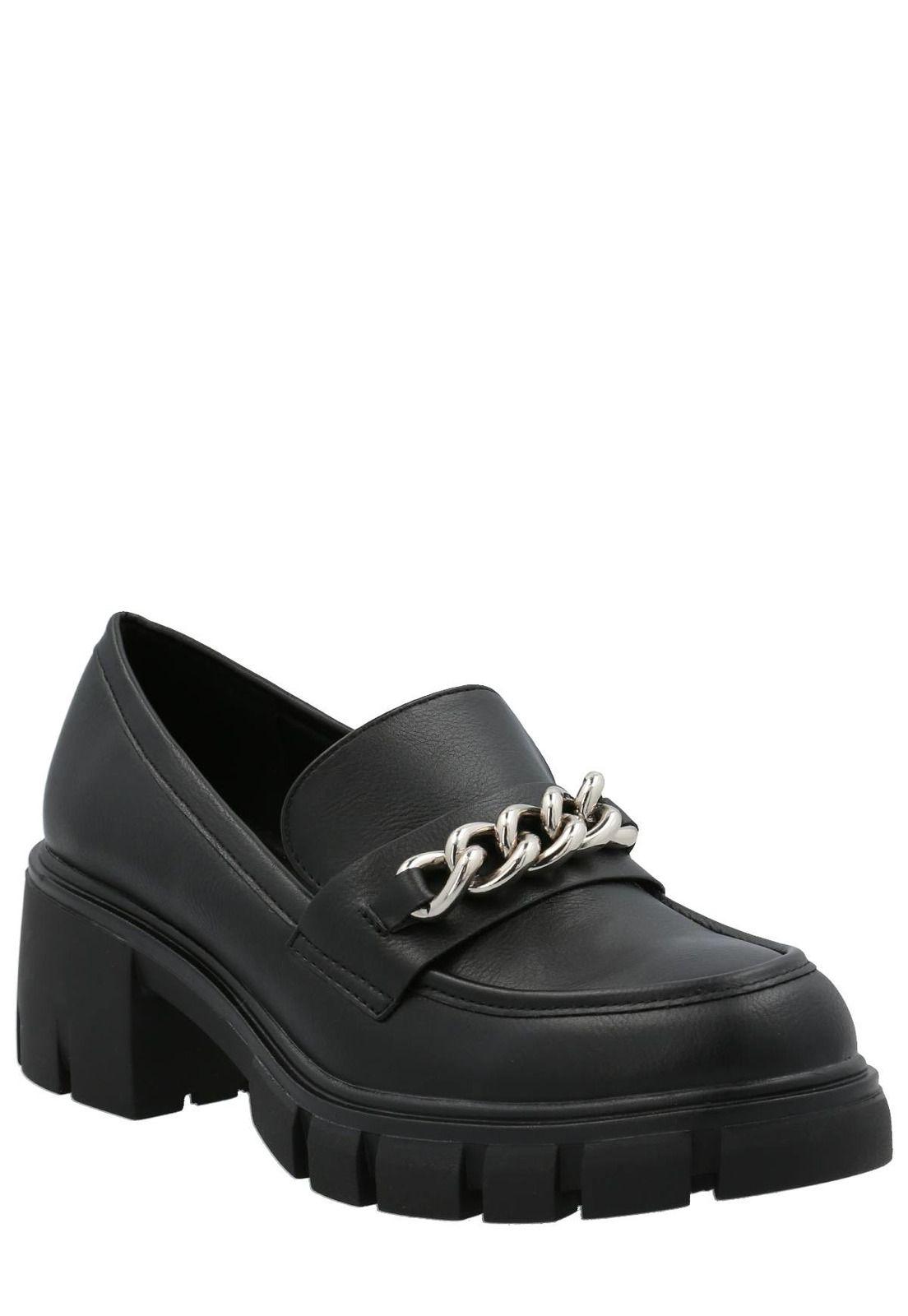 Mocasín Leeds Mujer Negro-0