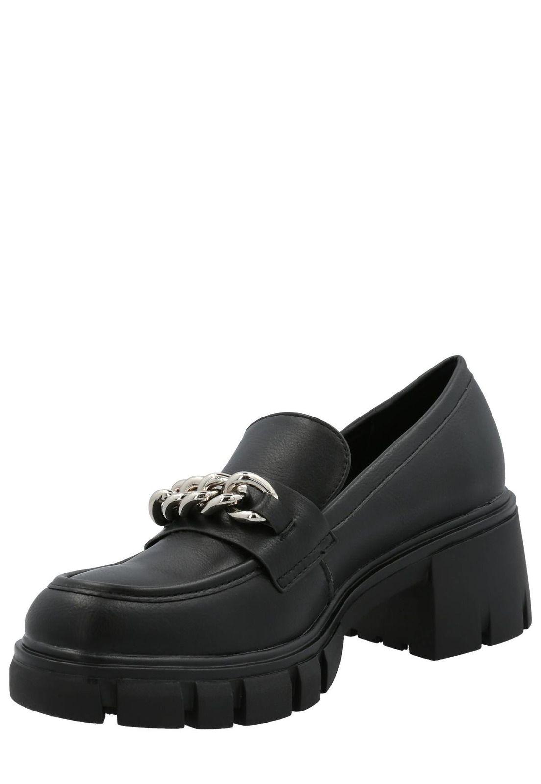 Mocasín Leeds Mujer Negro-4