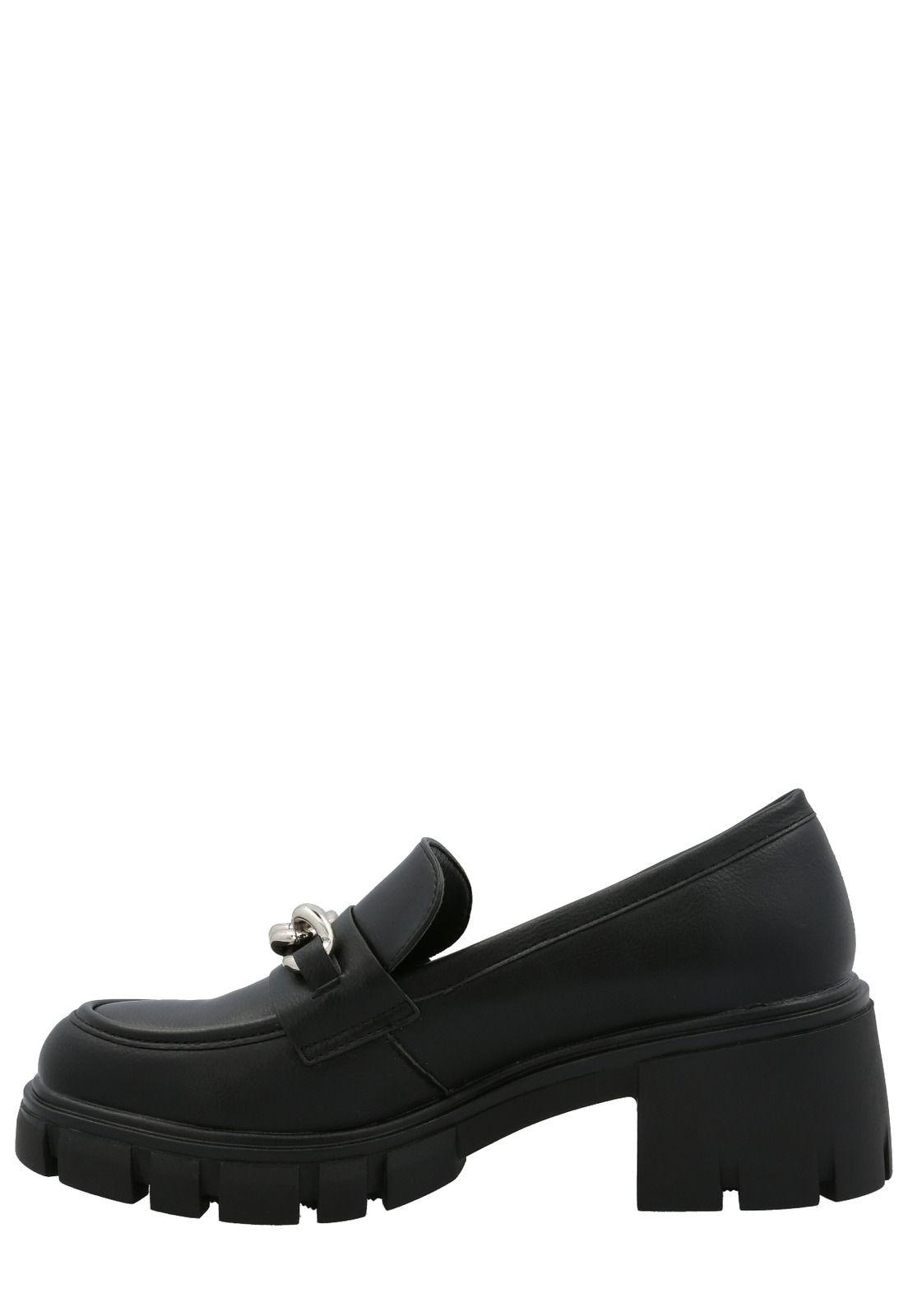 Mocasín Leeds Mujer Negro-5