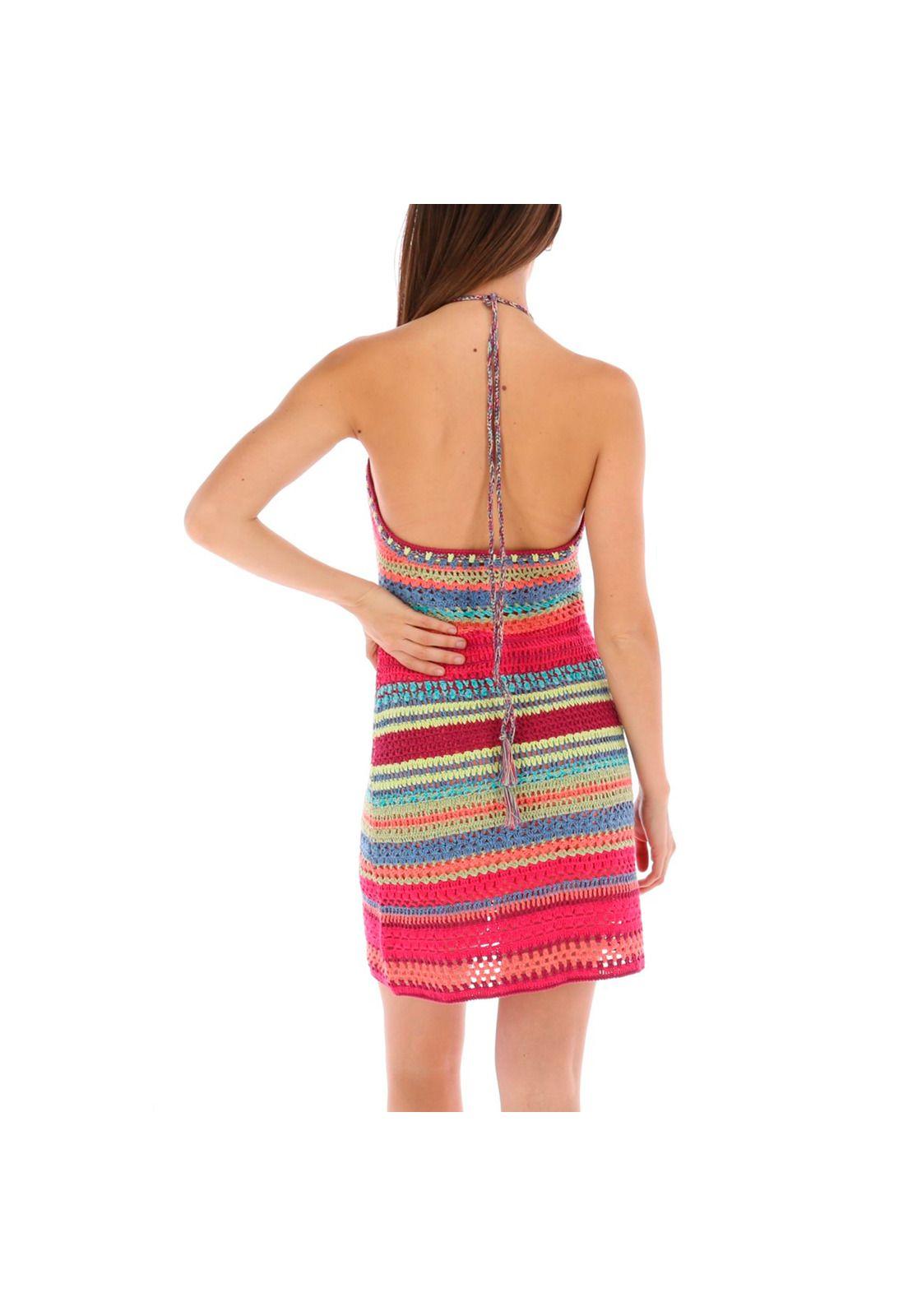 Vestido Castaño Rockford Naranja-2