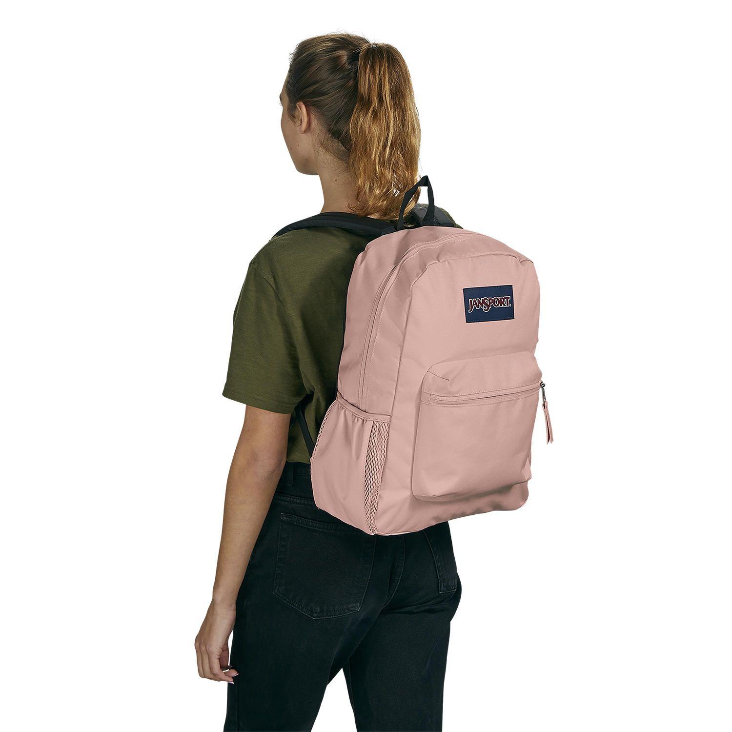 Mochila Unisex Cross Town Rosa-3