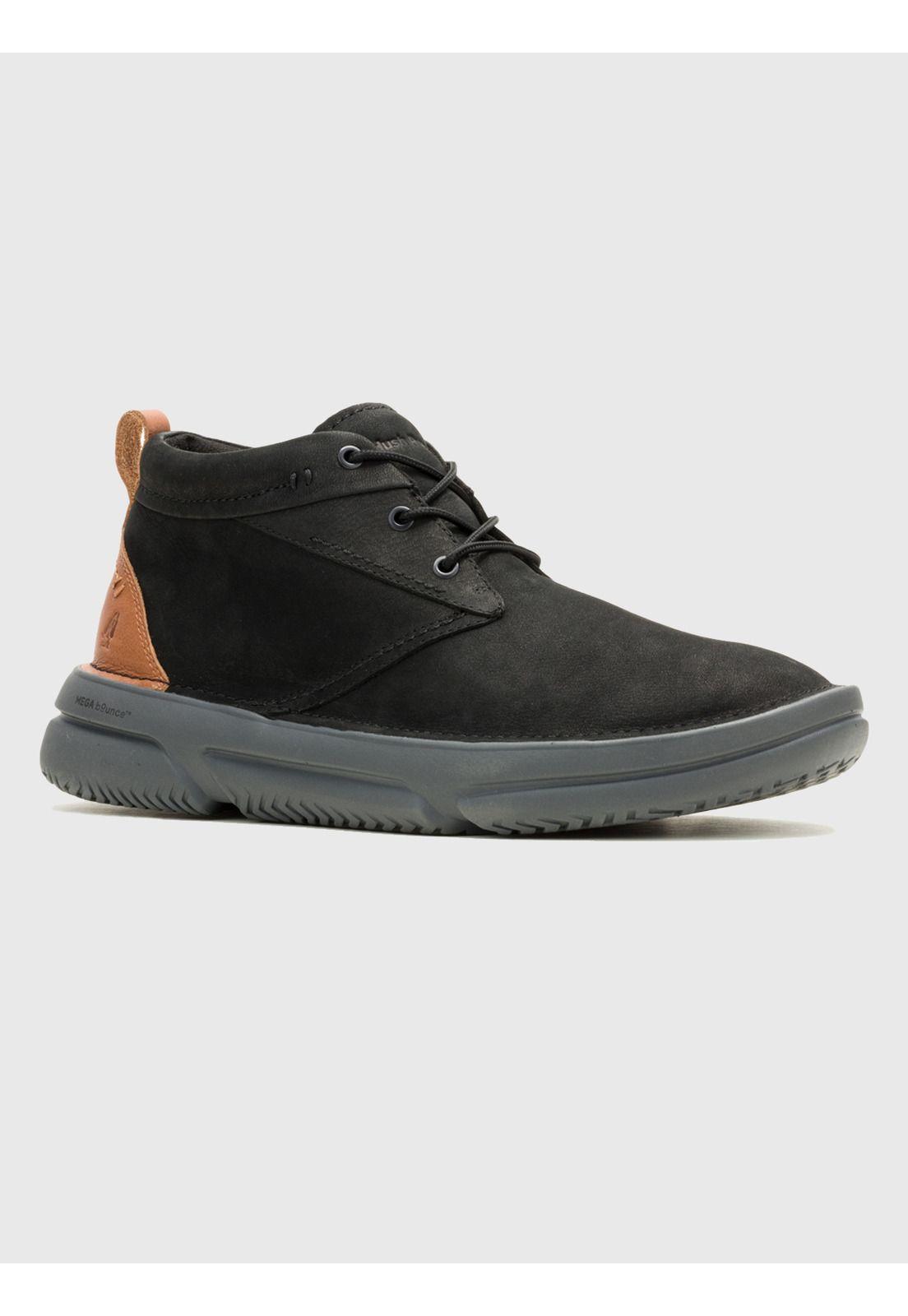 Botín Cuero Hombre Baylor Chukka Negro-0