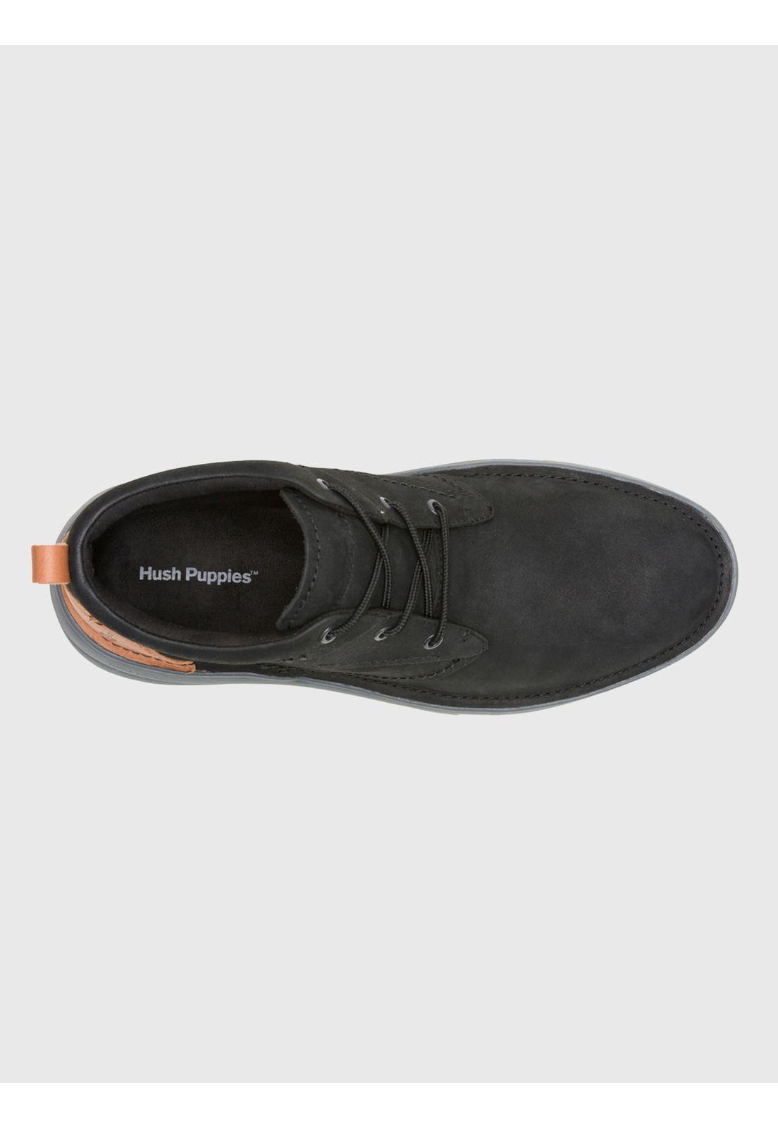 Botín Cuero Hombre Baylor Chukka Negro-5