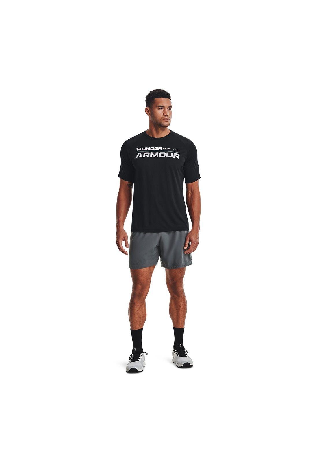 Polera Hombre Tech 2.0 Wordmark Negro-4