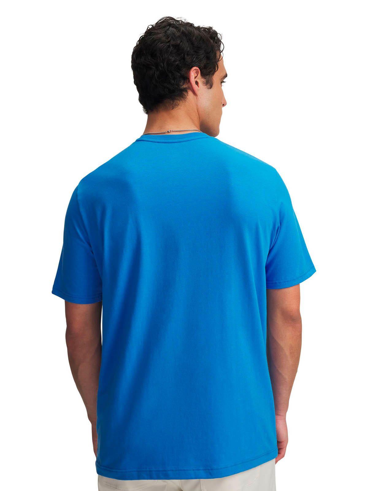 Polera Manga Corta Lifestyle para hombre Icon azul -1