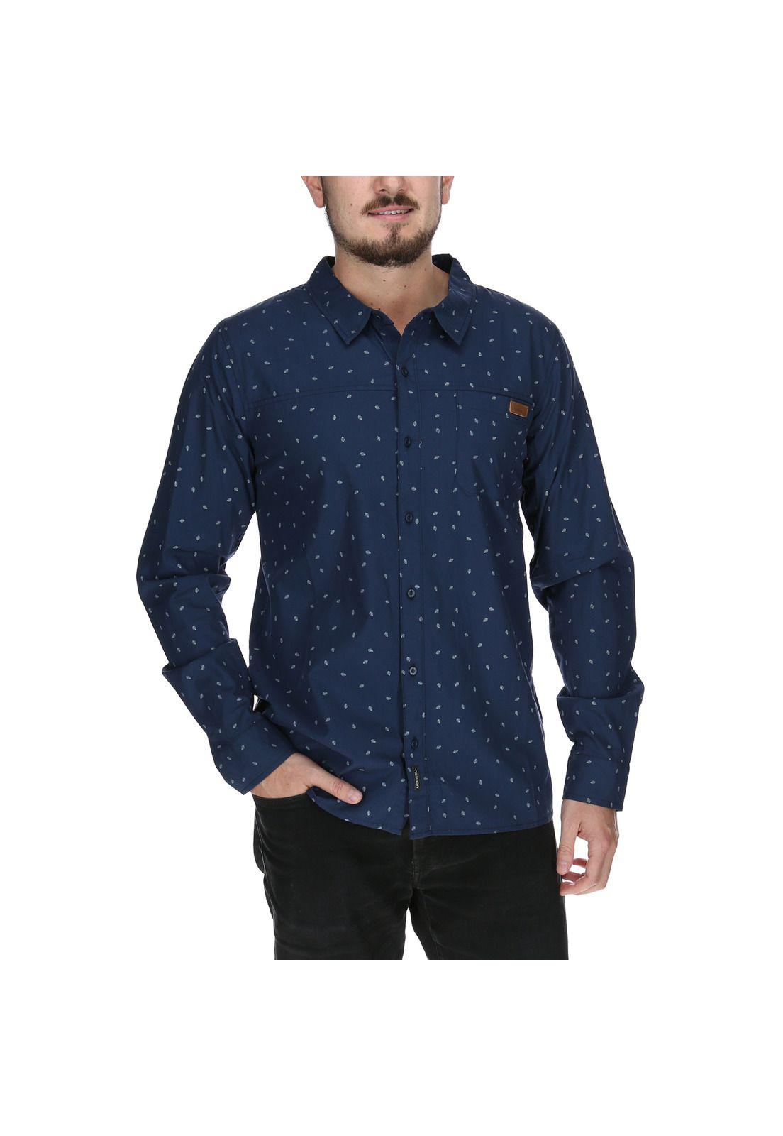 Camisa Hombre Zadar Lshirt Azul-0