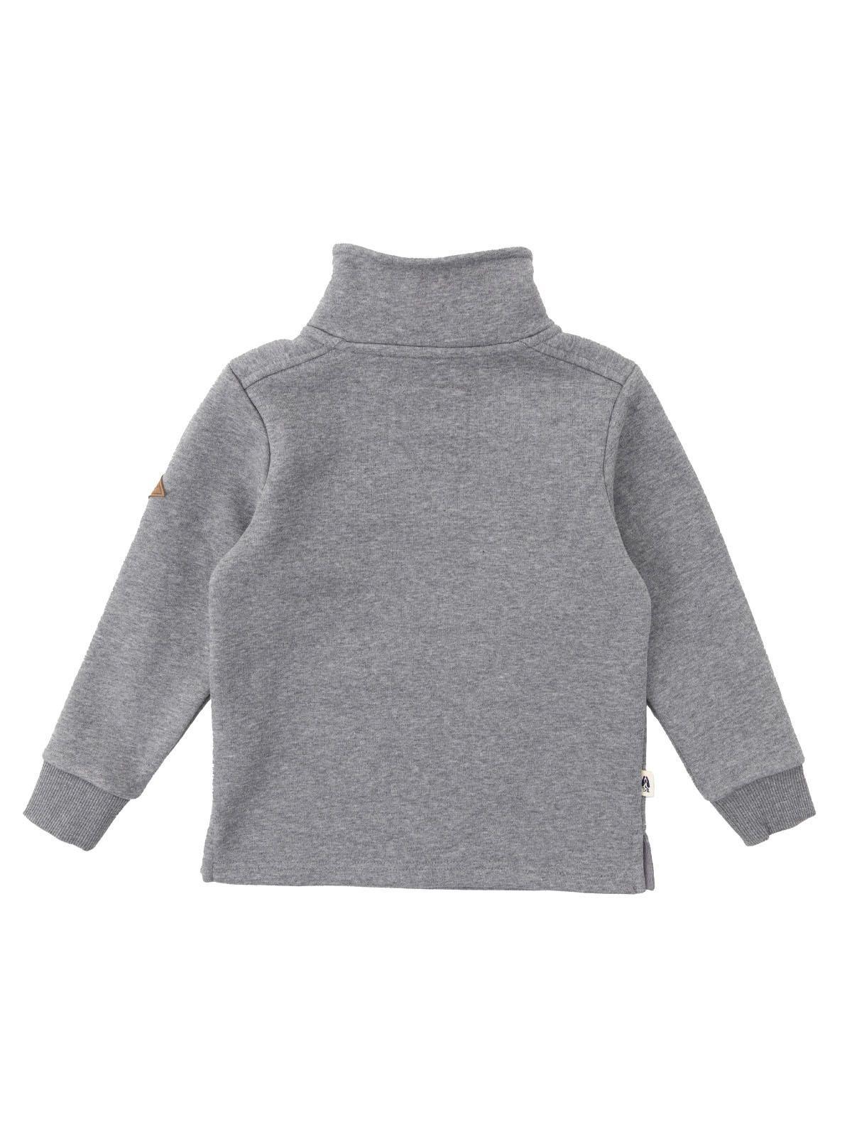 Poleron Row Niño Gris-6