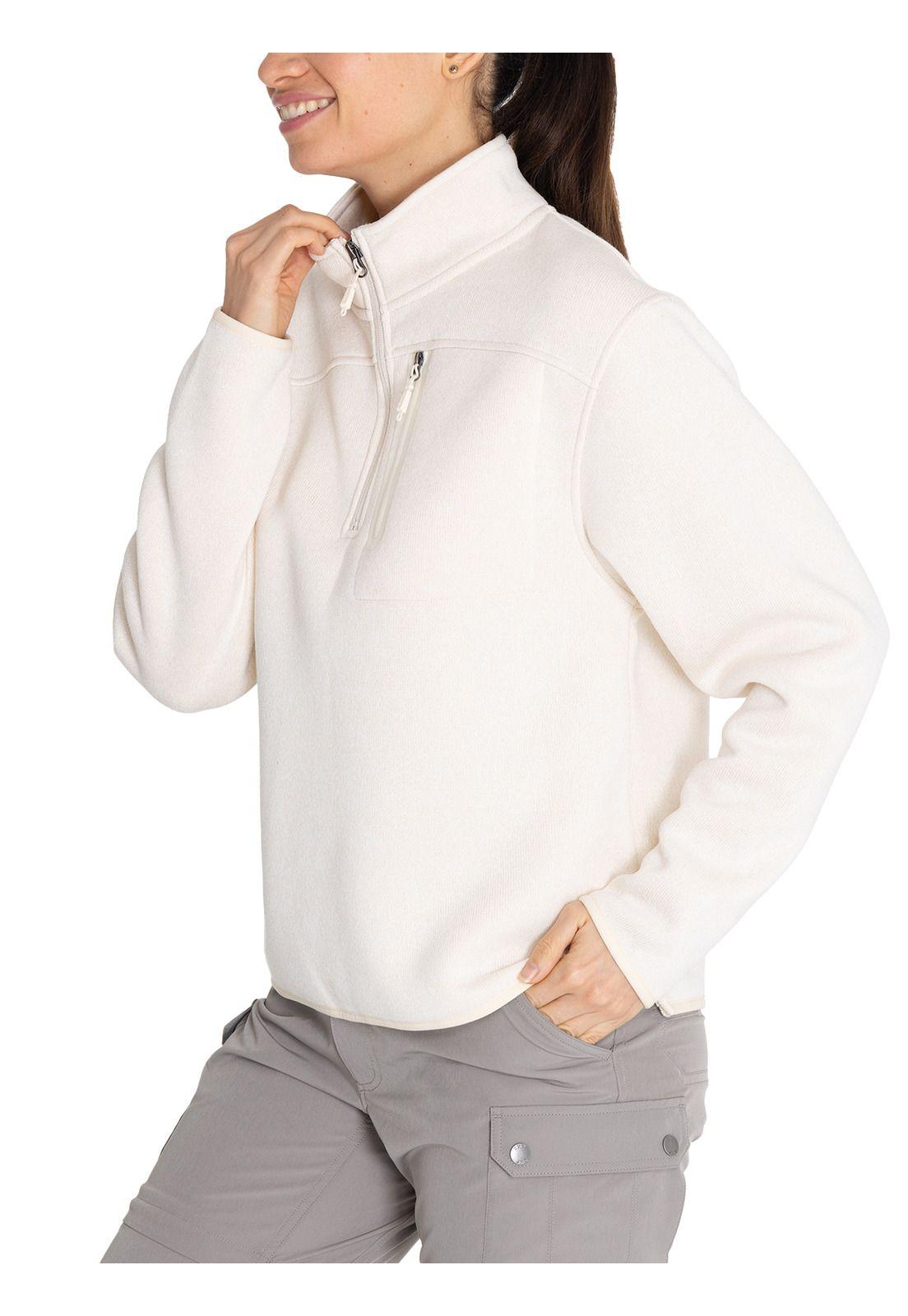 Polar Fibras Recicladas Beige Amber Mujer -5