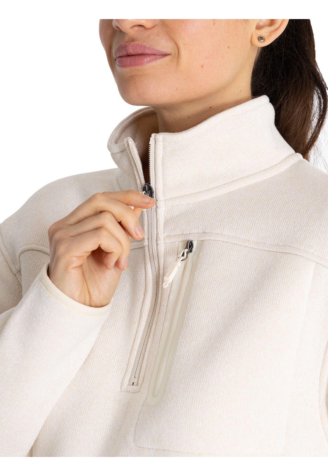 Polar Fibras Recicladas Beige Amber Mujer -6