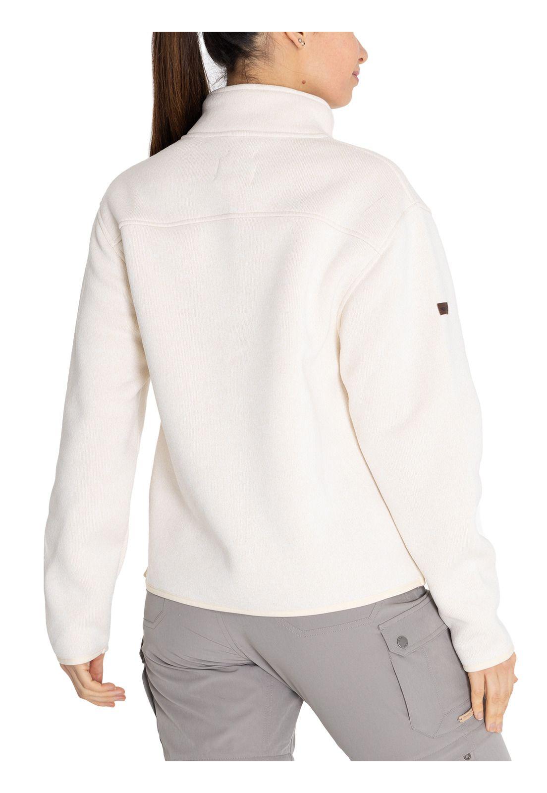 Polar Fibras Recicladas Beige Amber Mujer -8