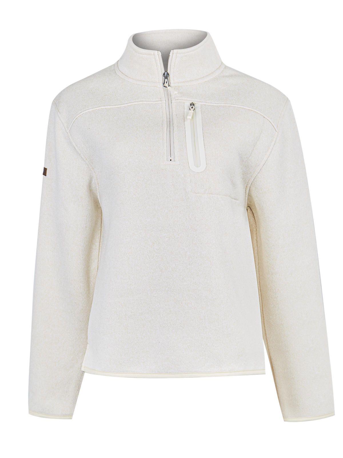 Polar Fibras Recicladas Beige Amber Mujer -0