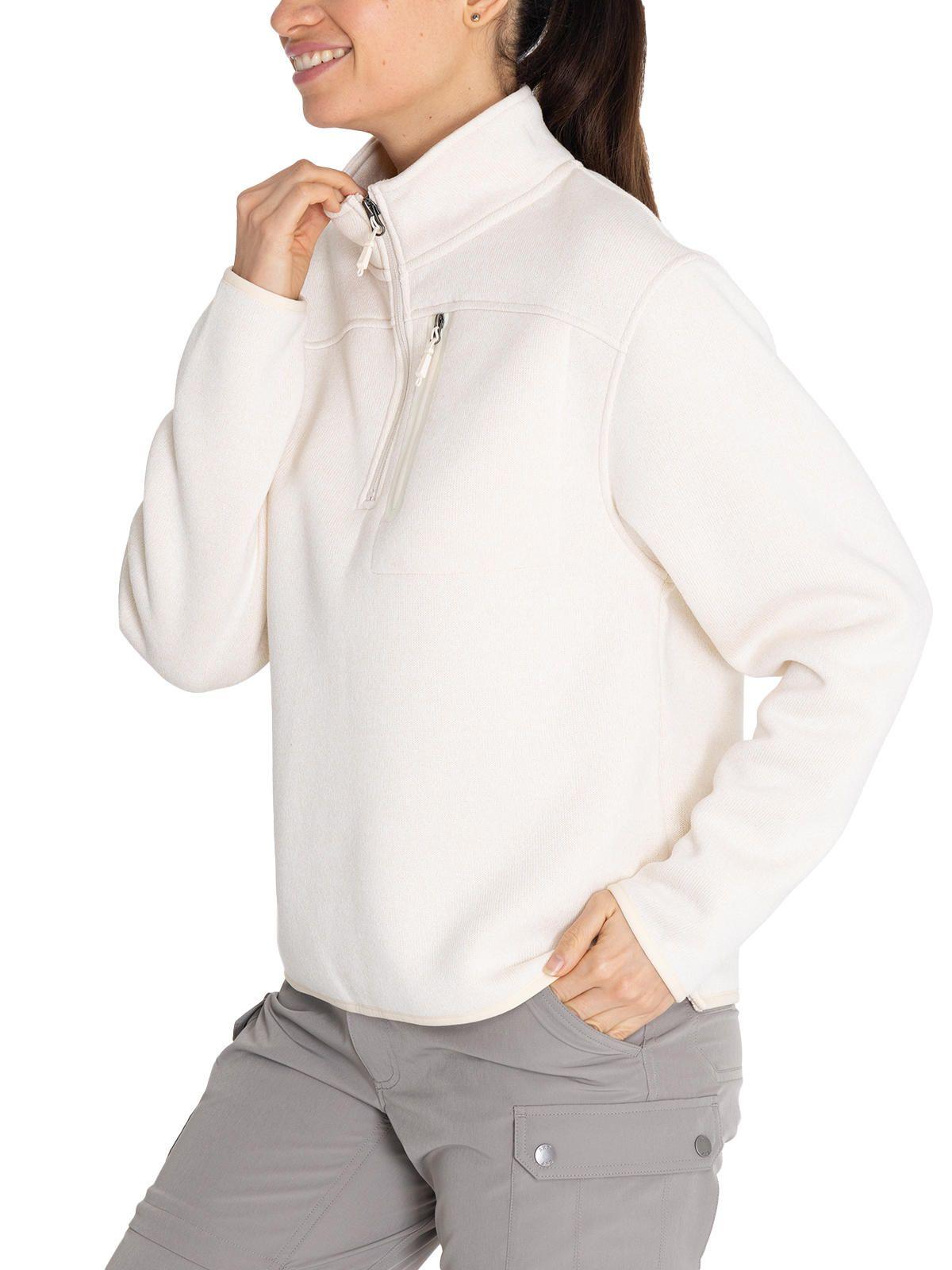 Polar Fibras Recicladas Beige Amber Mujer -5