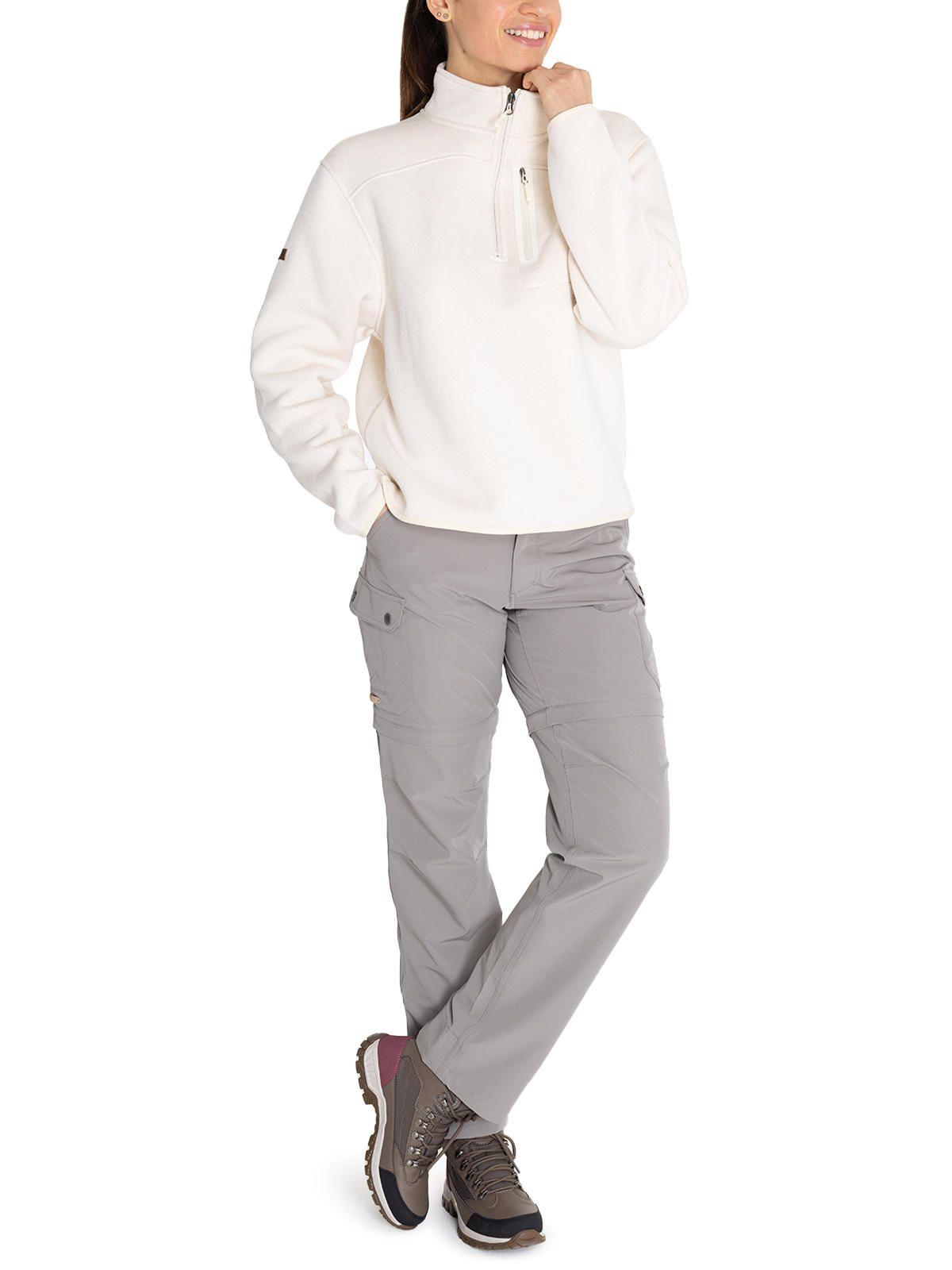 Polar Fibras Recicladas Beige Amber Mujer -9