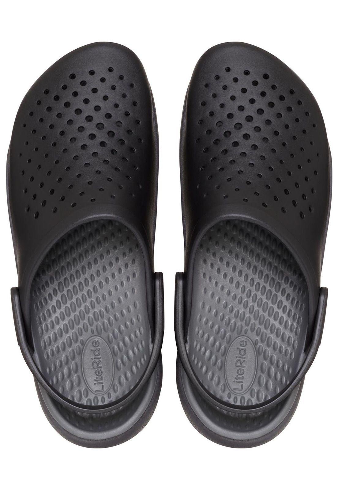 Zueco Crocs Hombre Inmotion Clog Negro-4