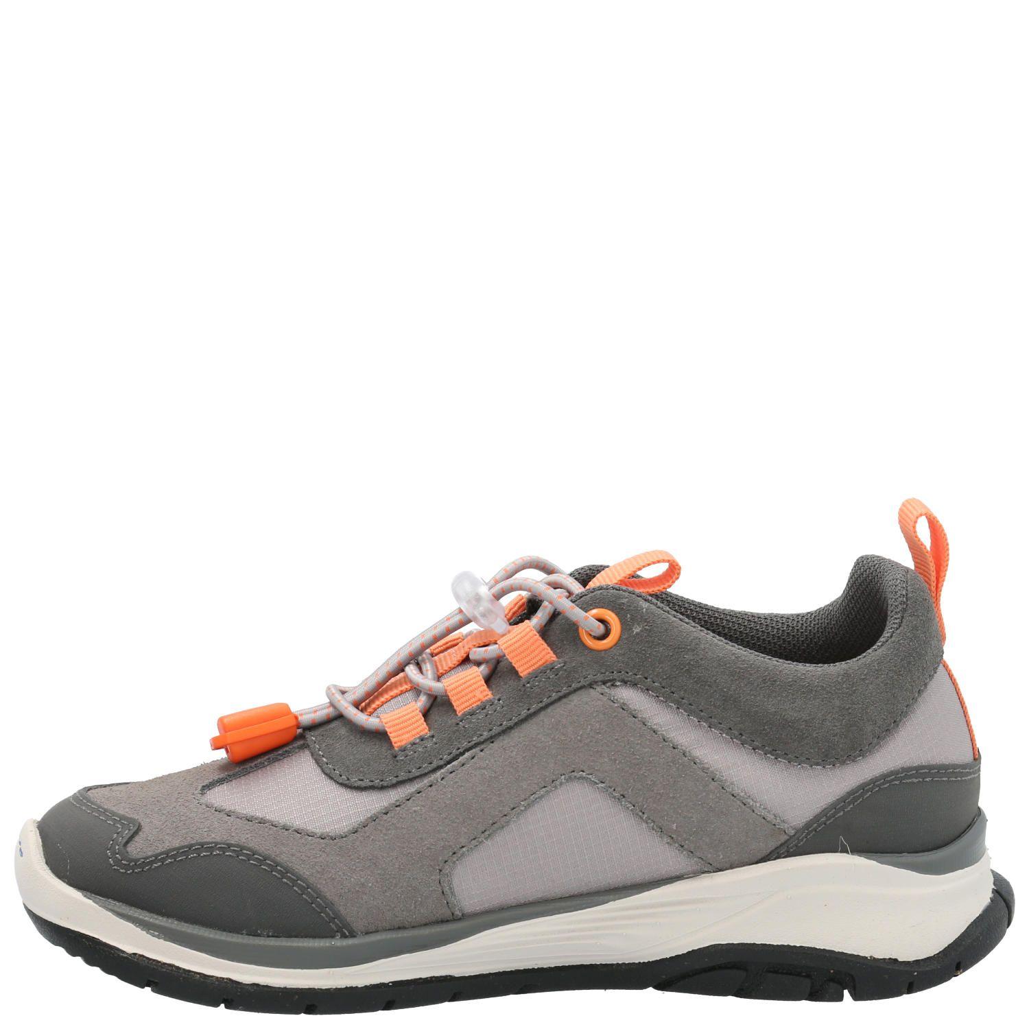 Zapatilla Cuero Niño Fastland Café-7