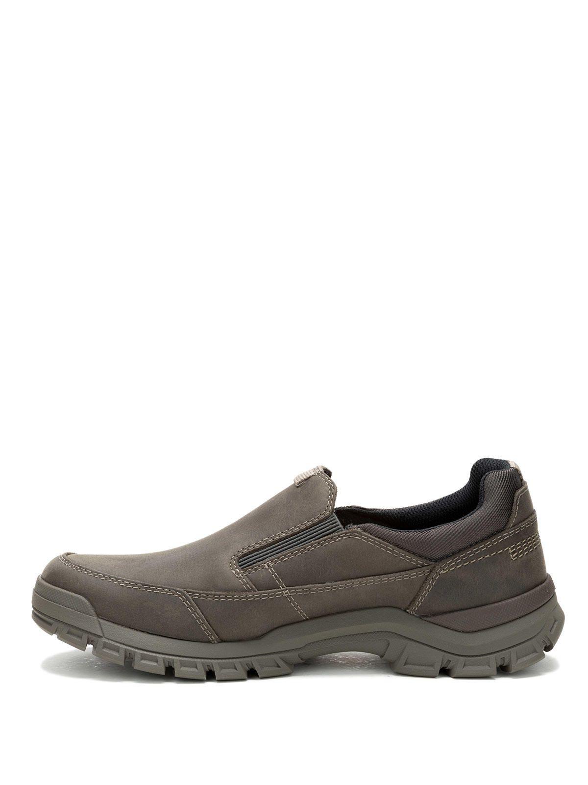 Zapatilla Cuero Hombre Threshold Slip On Gris Pardo-3